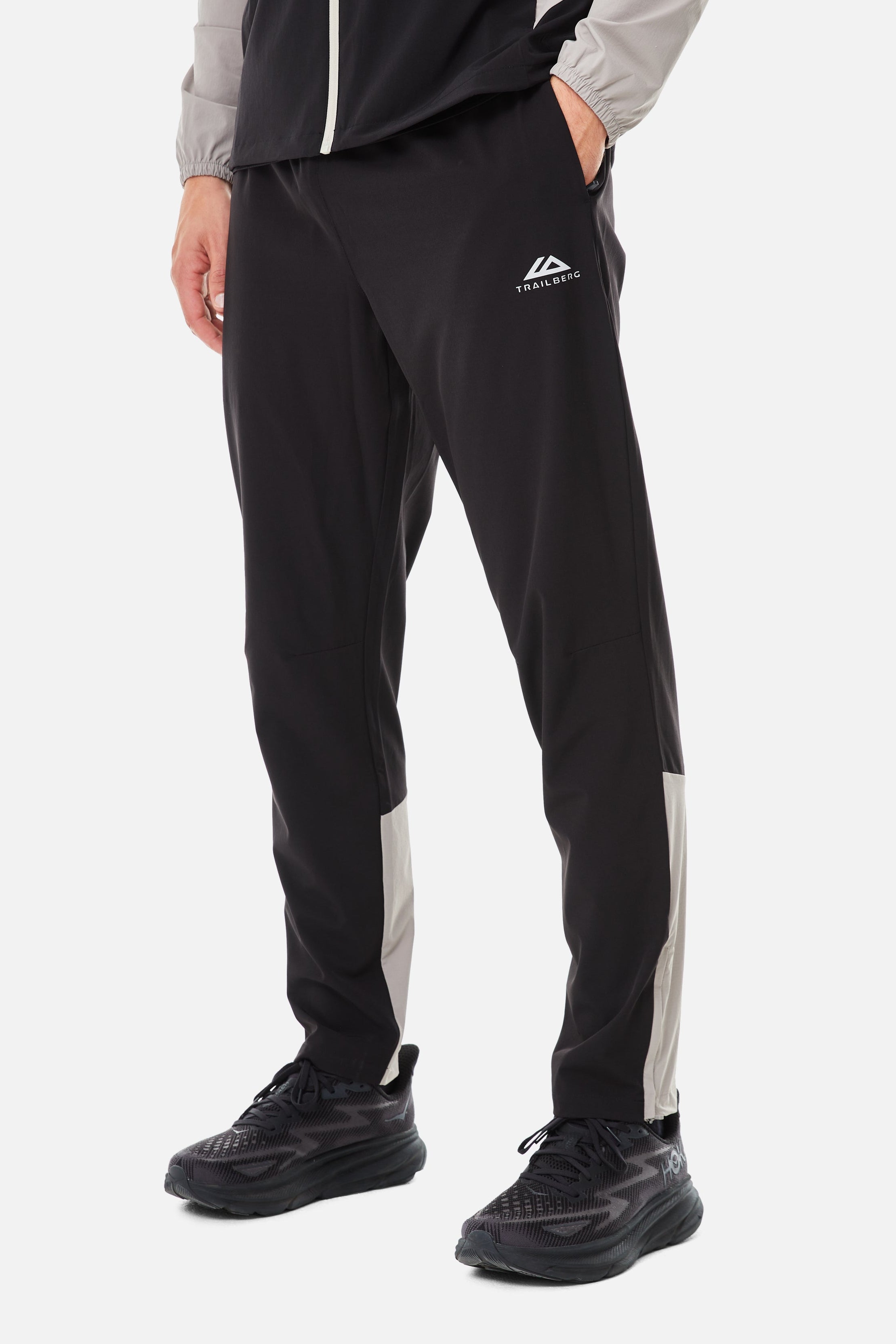 Focus Tracksuit - Fossil Brown/Pale Taupe/Black