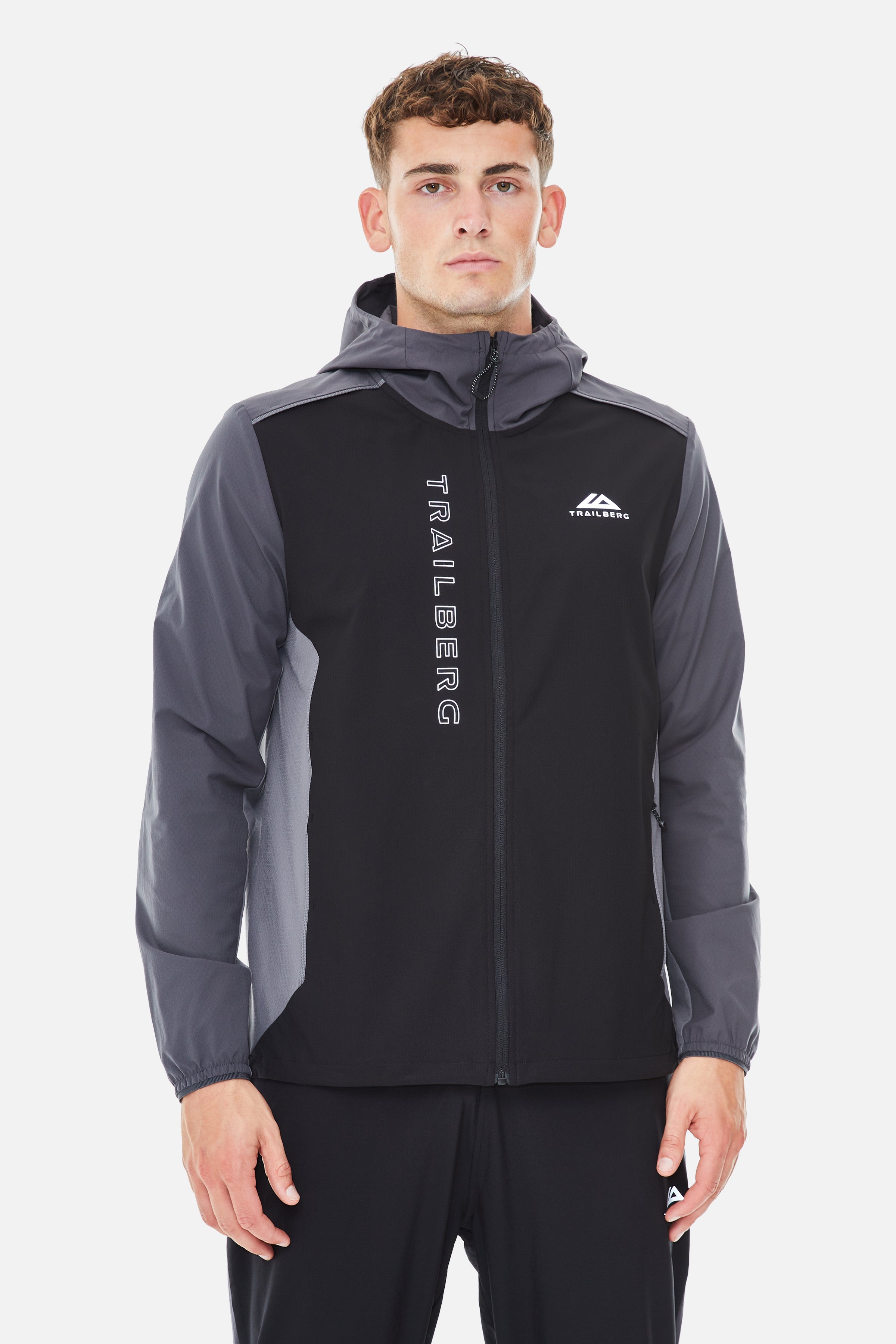 AW25 Triathlon Windbreaker - Black/Volcano Grey/Urban Smoke