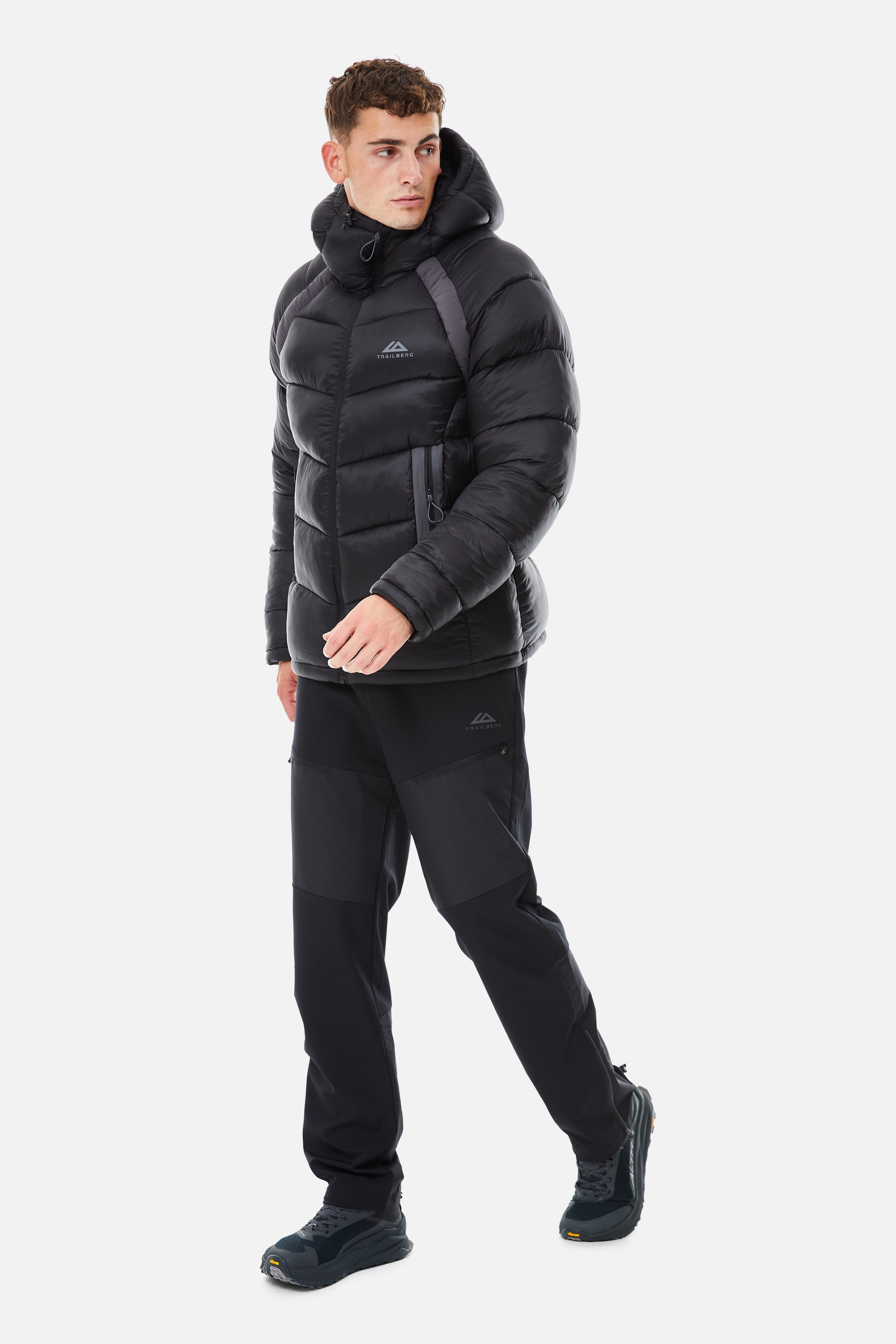 Zermat Insulated Jacket - Black/Volcano Grey