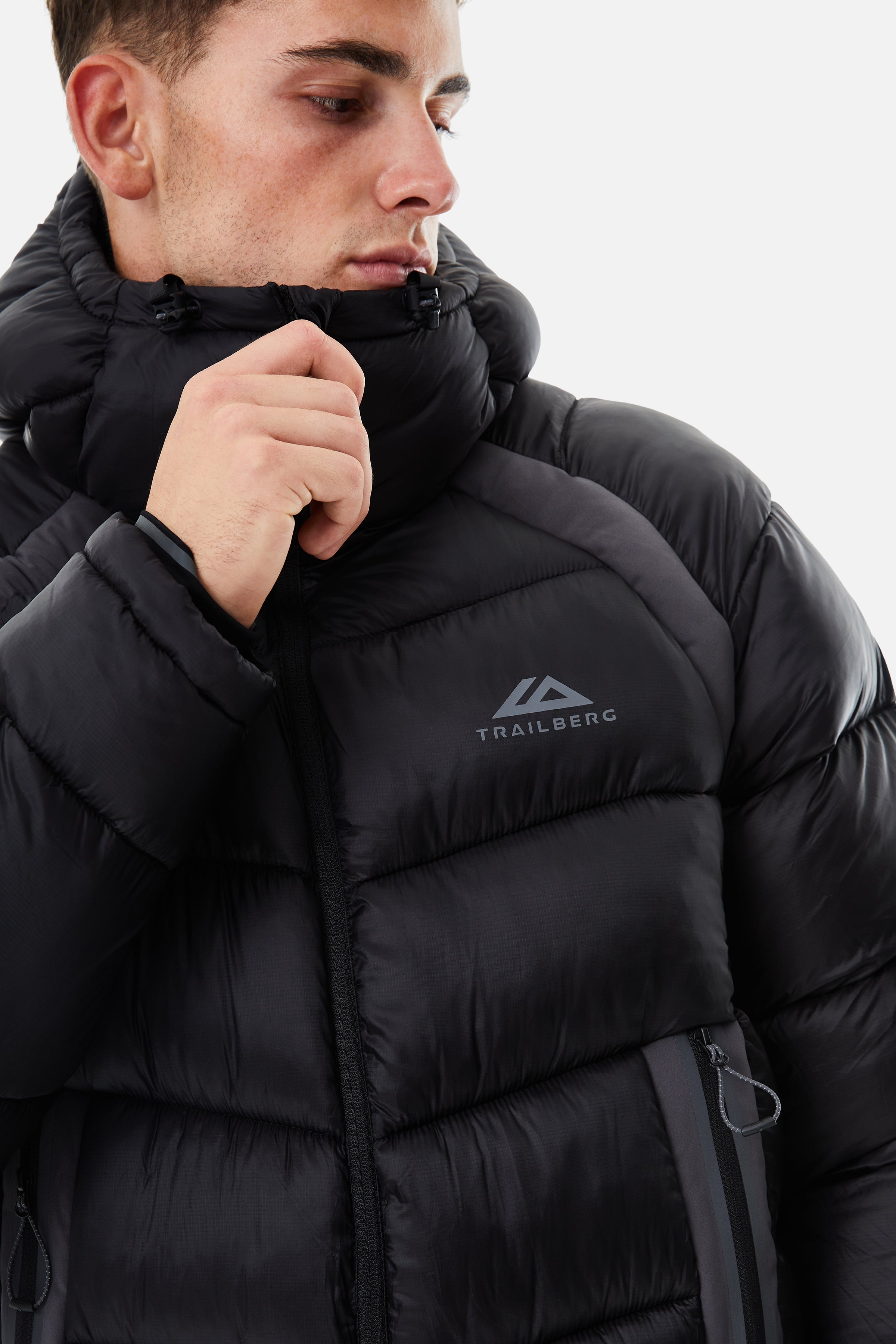 Zermat Insulated Jacket - Black/Volcano Grey
