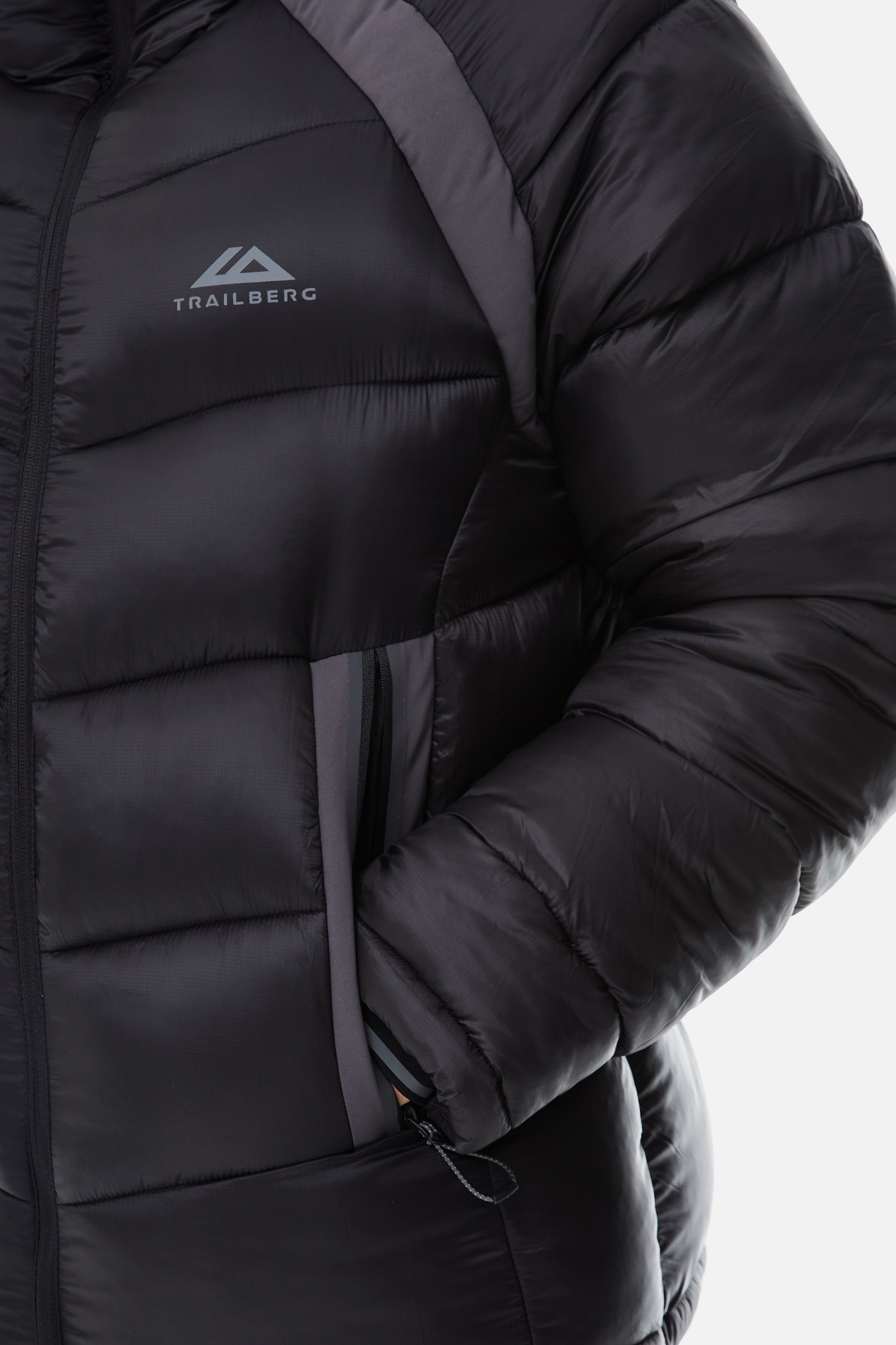 Zermat Insulated Jacket - Black/Volcano Grey