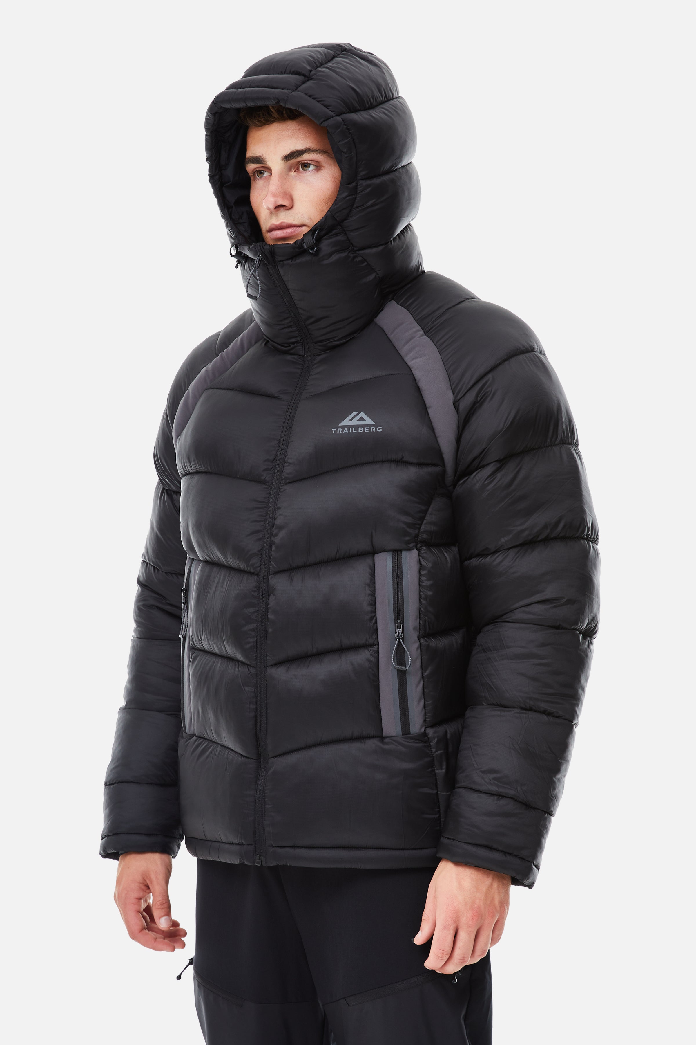 Zermat Insulated Jacket - Black/Volcano Grey