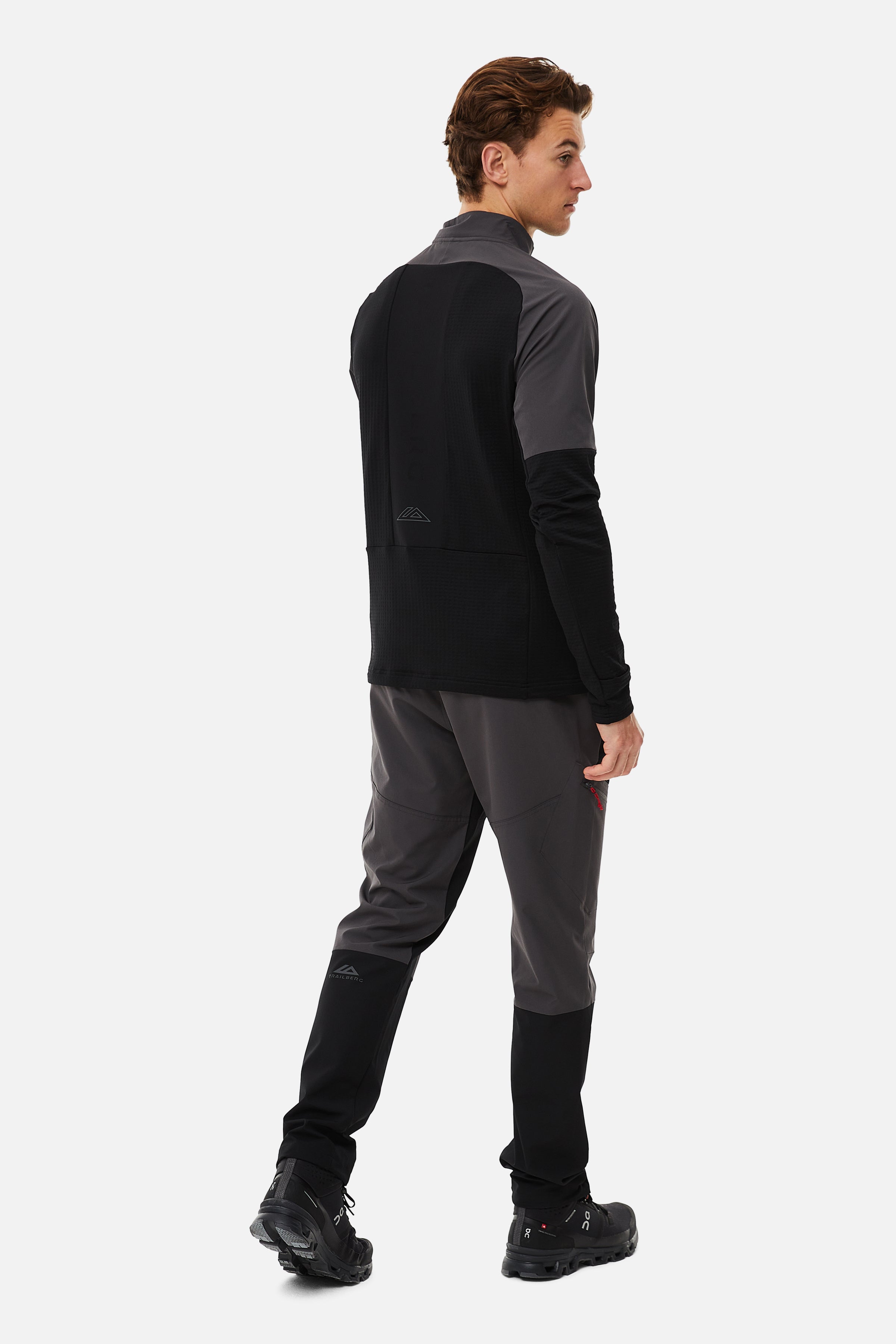 ELBRUS 3.0 QUARTER ZIP - BLACK/GREY