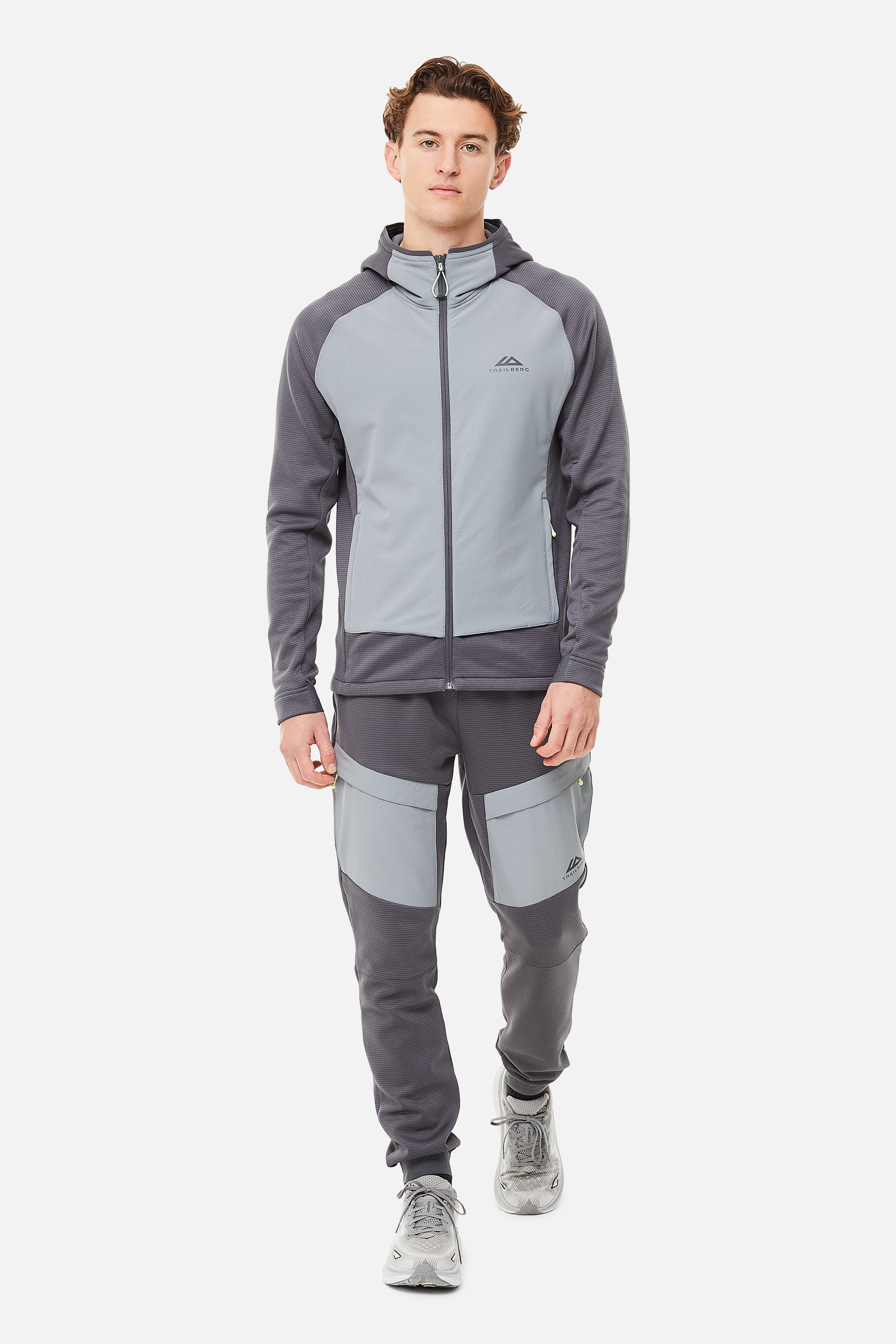 GLACIER FLEECE PANT - CHARCOAL/GREY