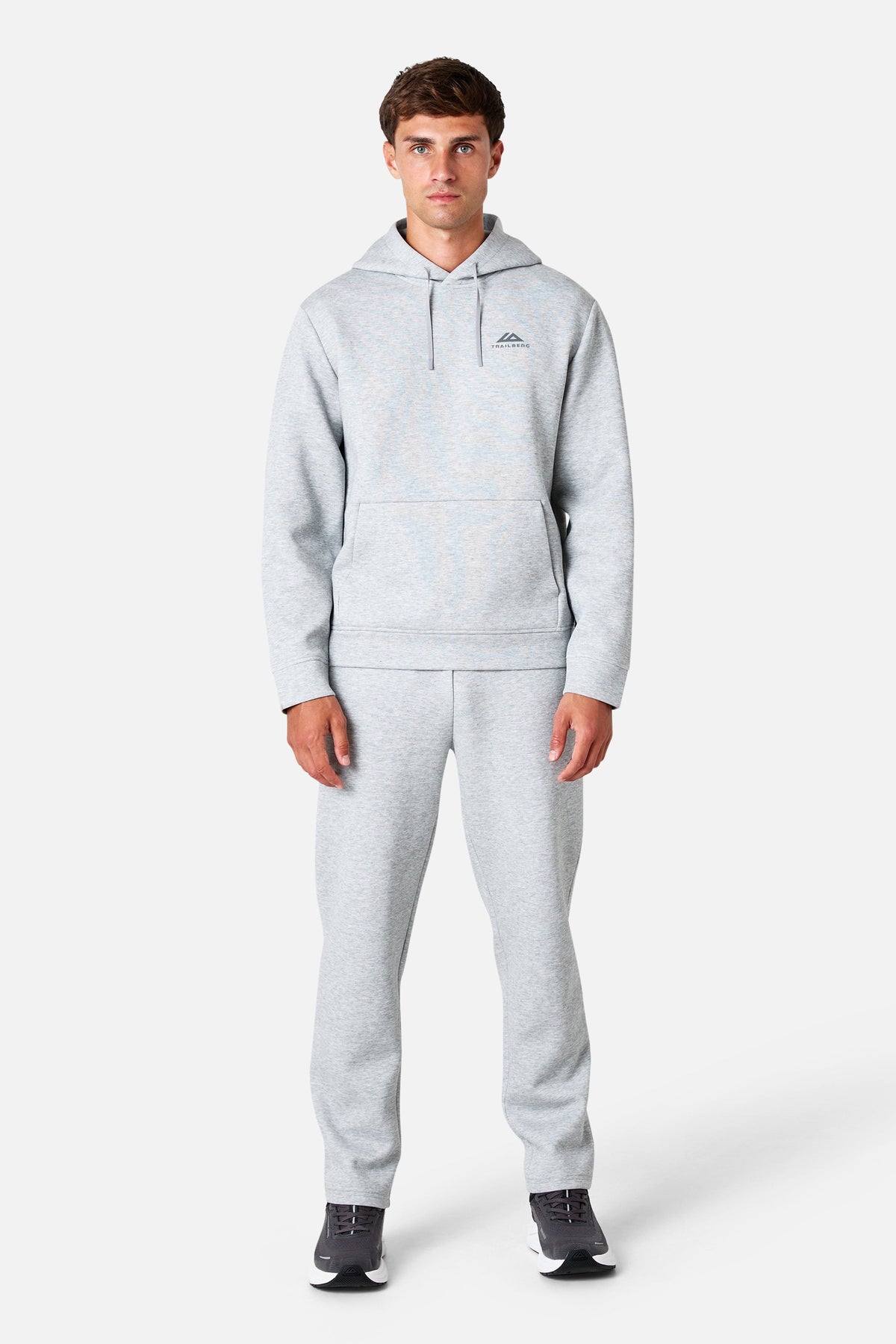 Vital Fleece Hood - Grey Marl