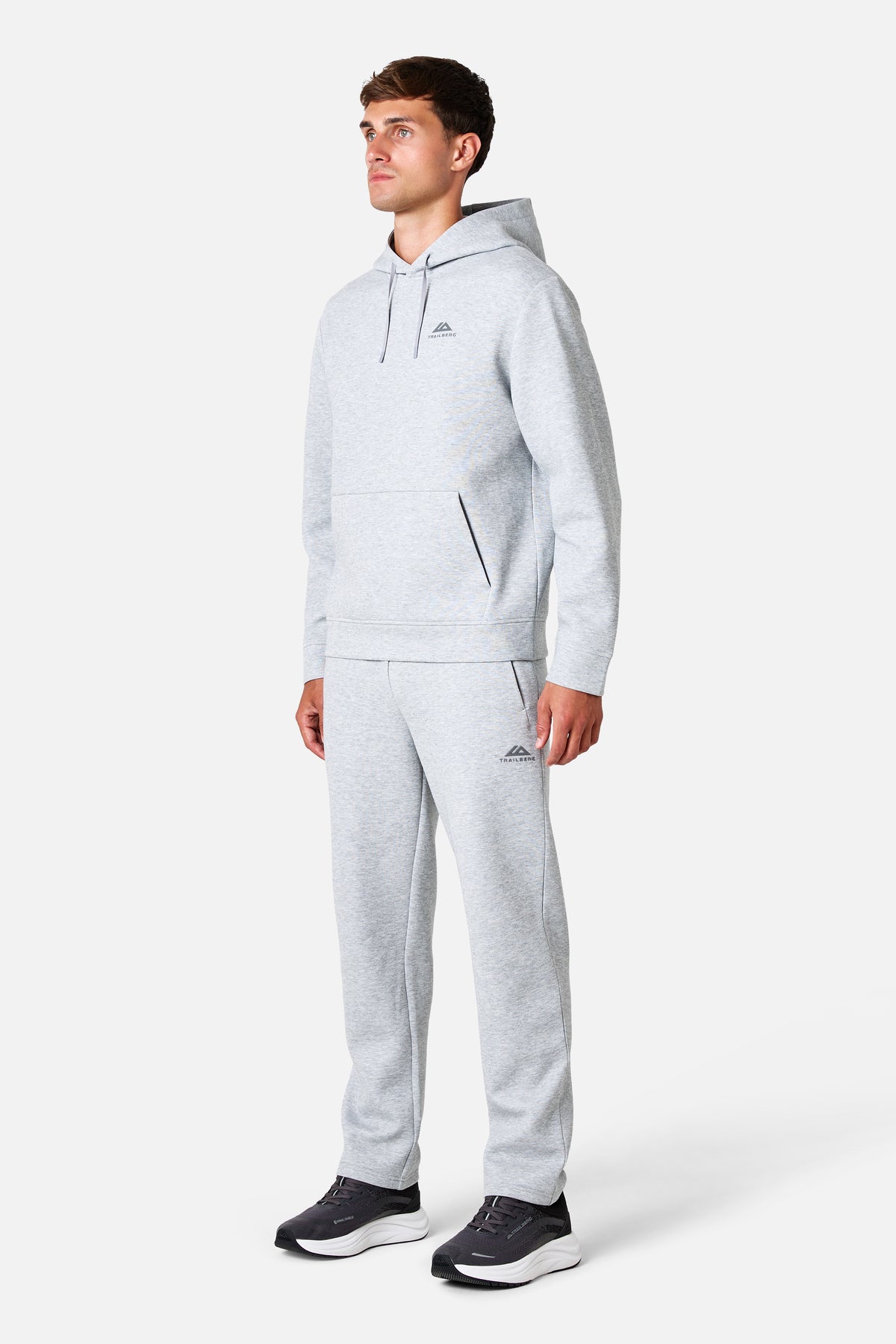 Vital Fleece Tracksuit - Grey Marl