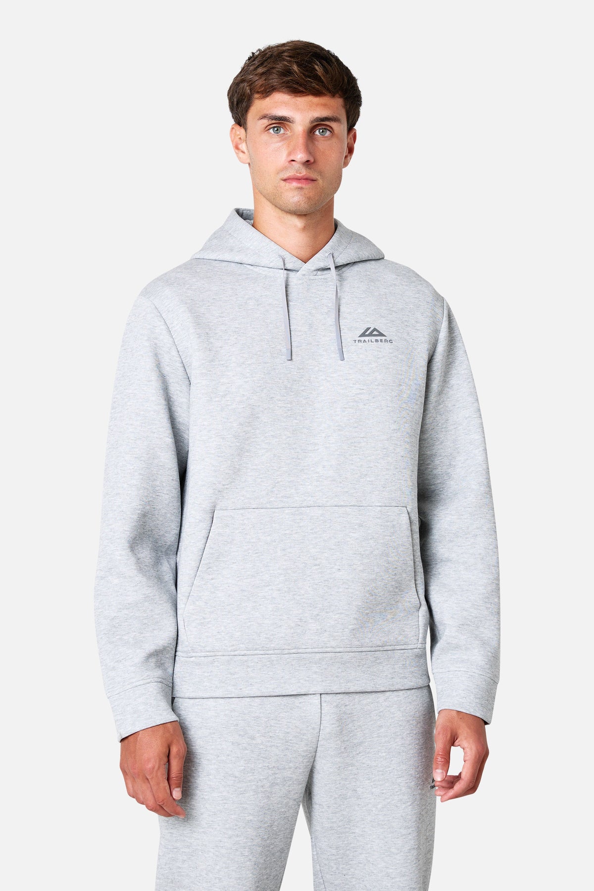 Vital Fleece Hood - Grey Marl