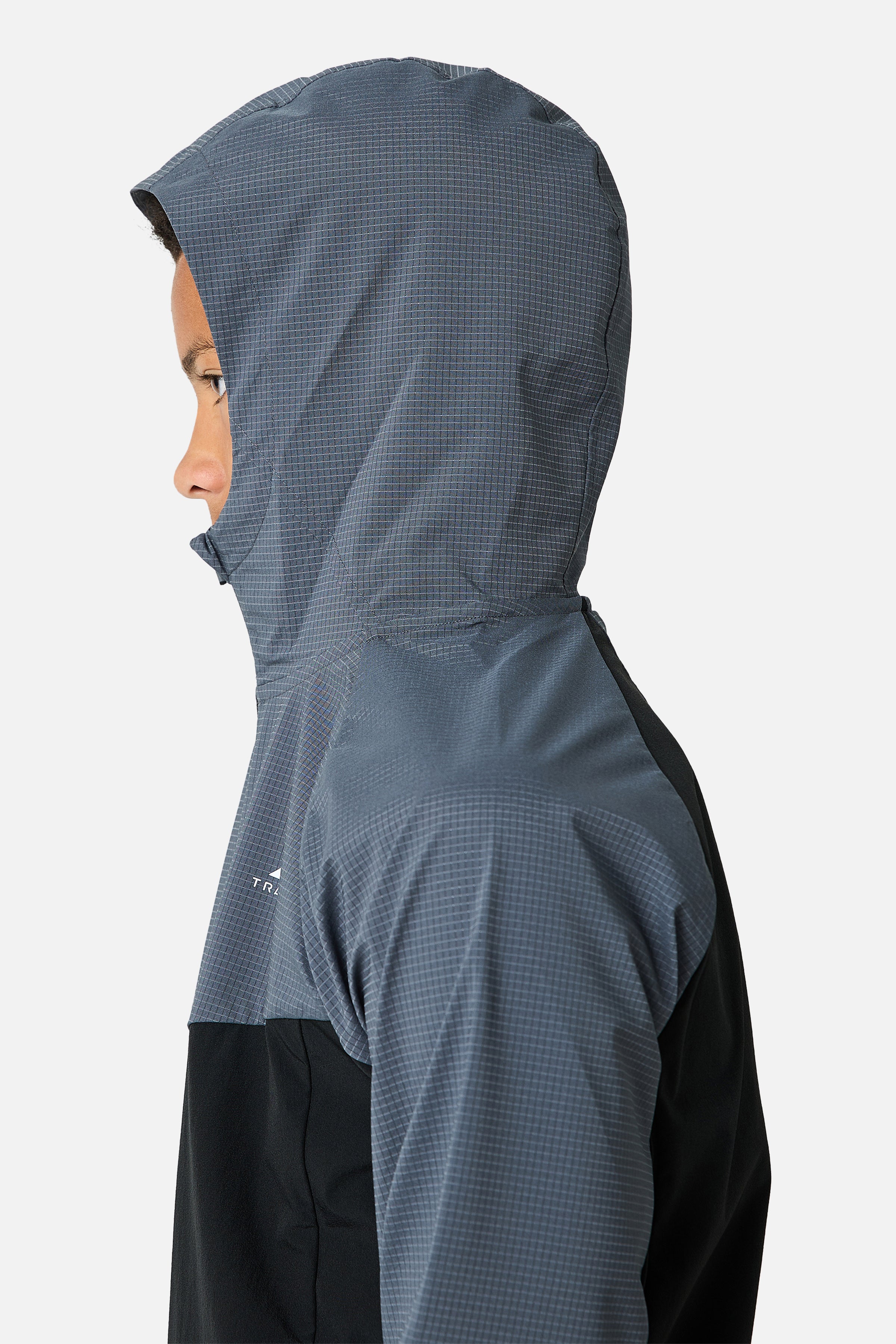 Boys Rapid Grid 2.0 Tracksuit - Black/Graphite Grey