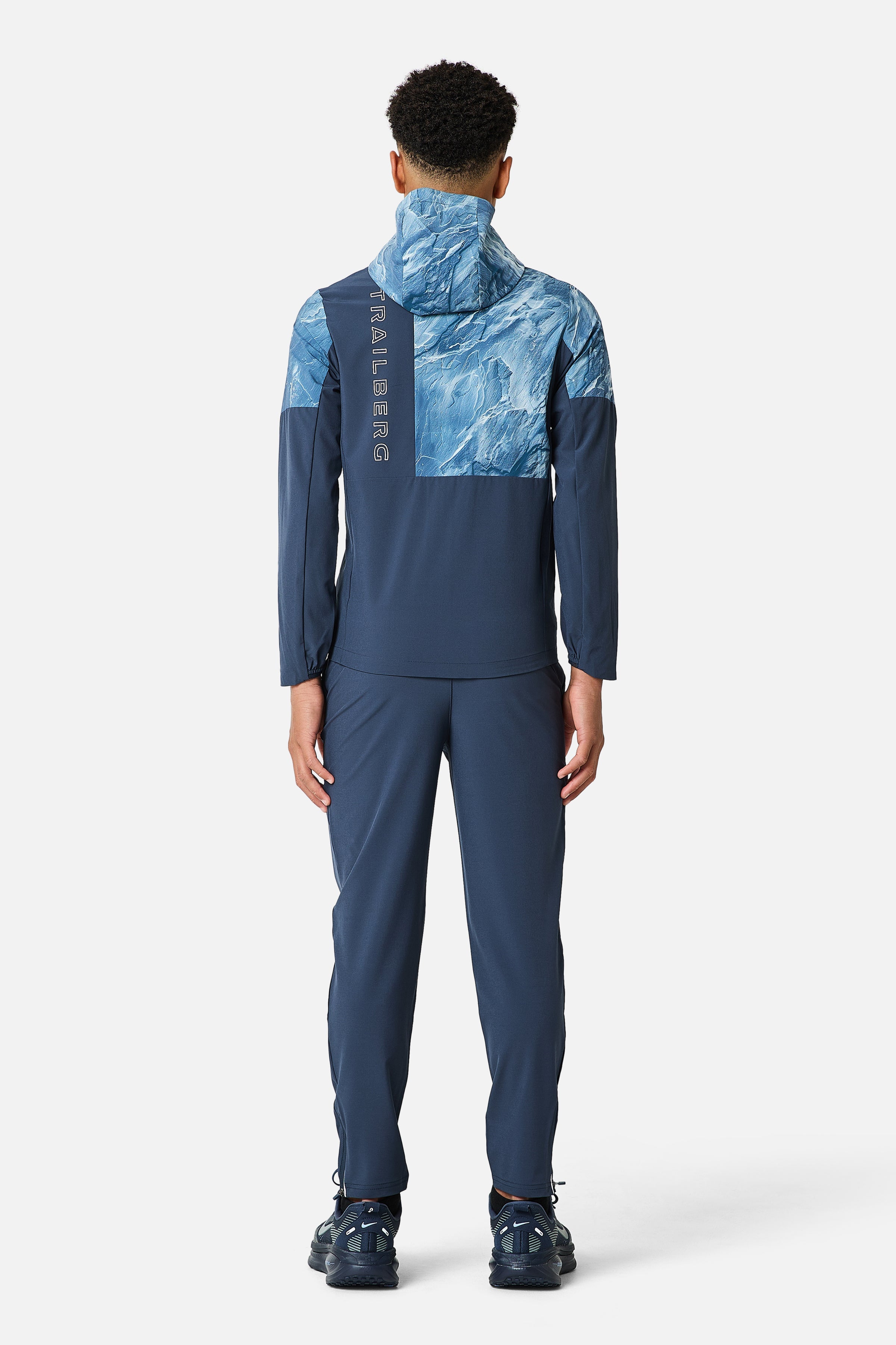 Boys Slate Tracksuit - Storm Blue/Washed Indigo