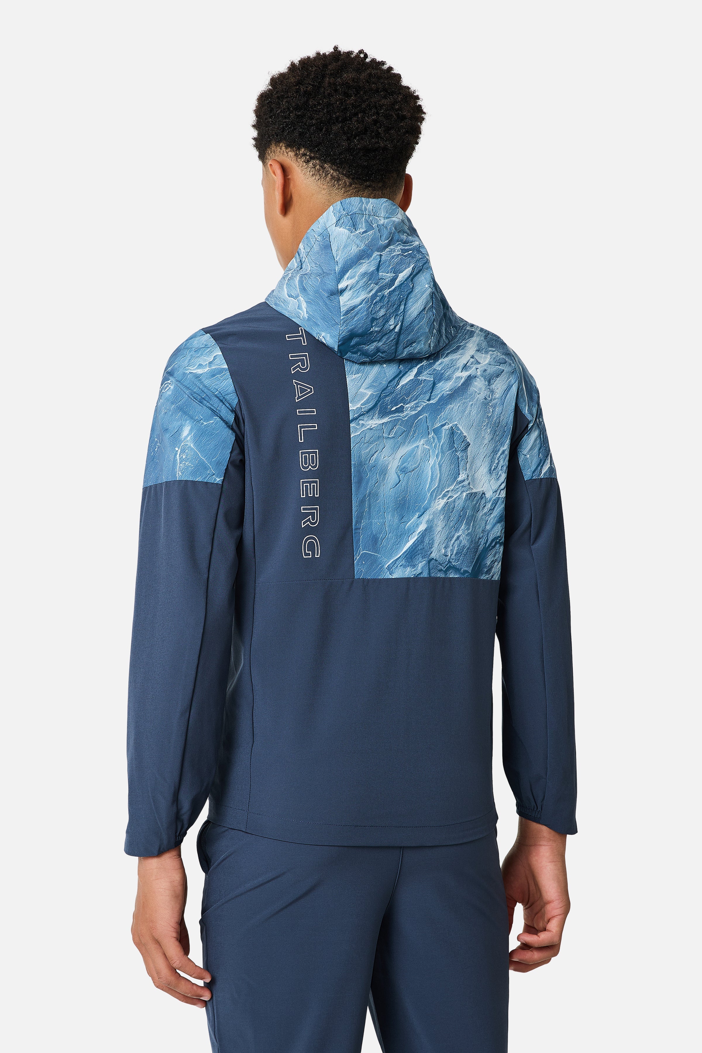 Boys Slate Tracksuit - Storm Blue/Washed Indigo