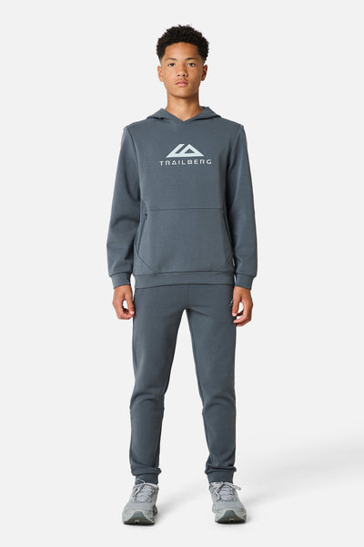 Boys Stormlight Tracksuit - Graphite Grey/Lunar Grey