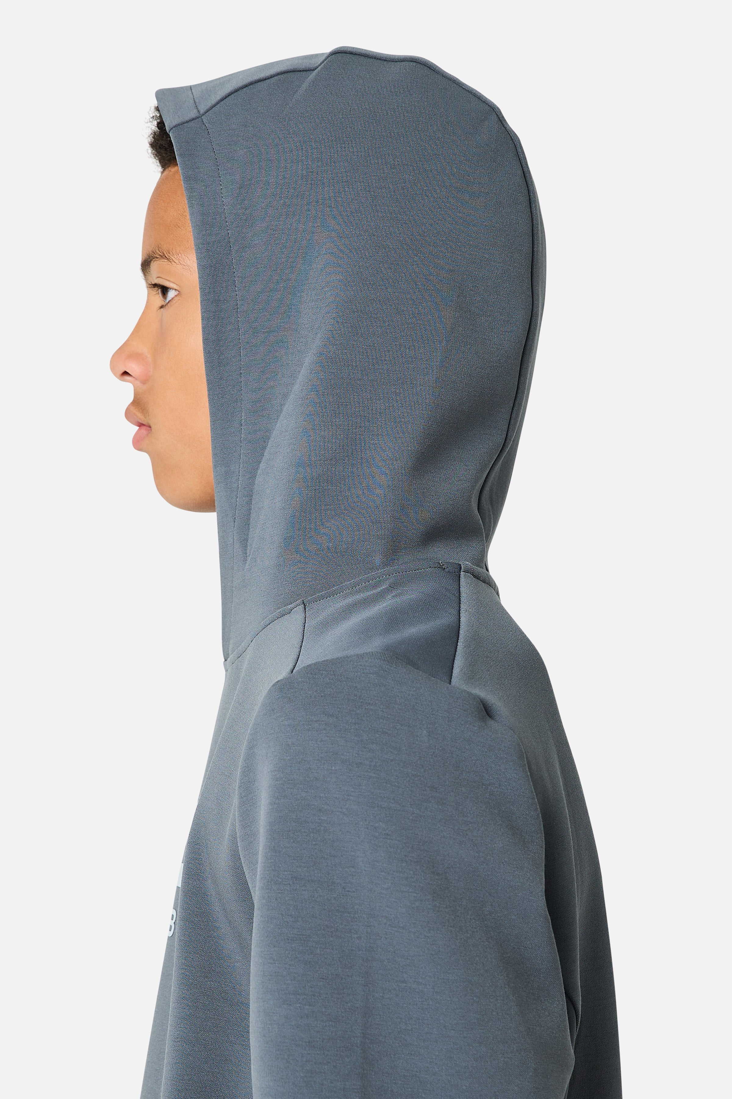 Boys Stormlight Hood - Graphite Grey/Lunar Grey