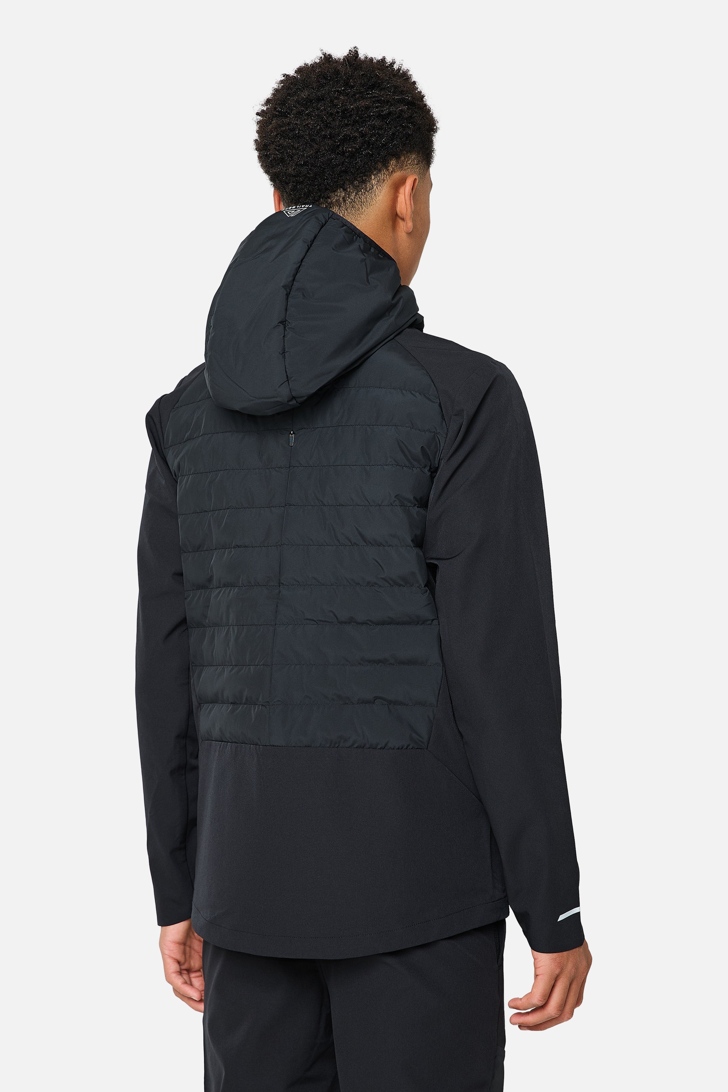 Boys Rhine Insulated Hybrid Jacket - Black