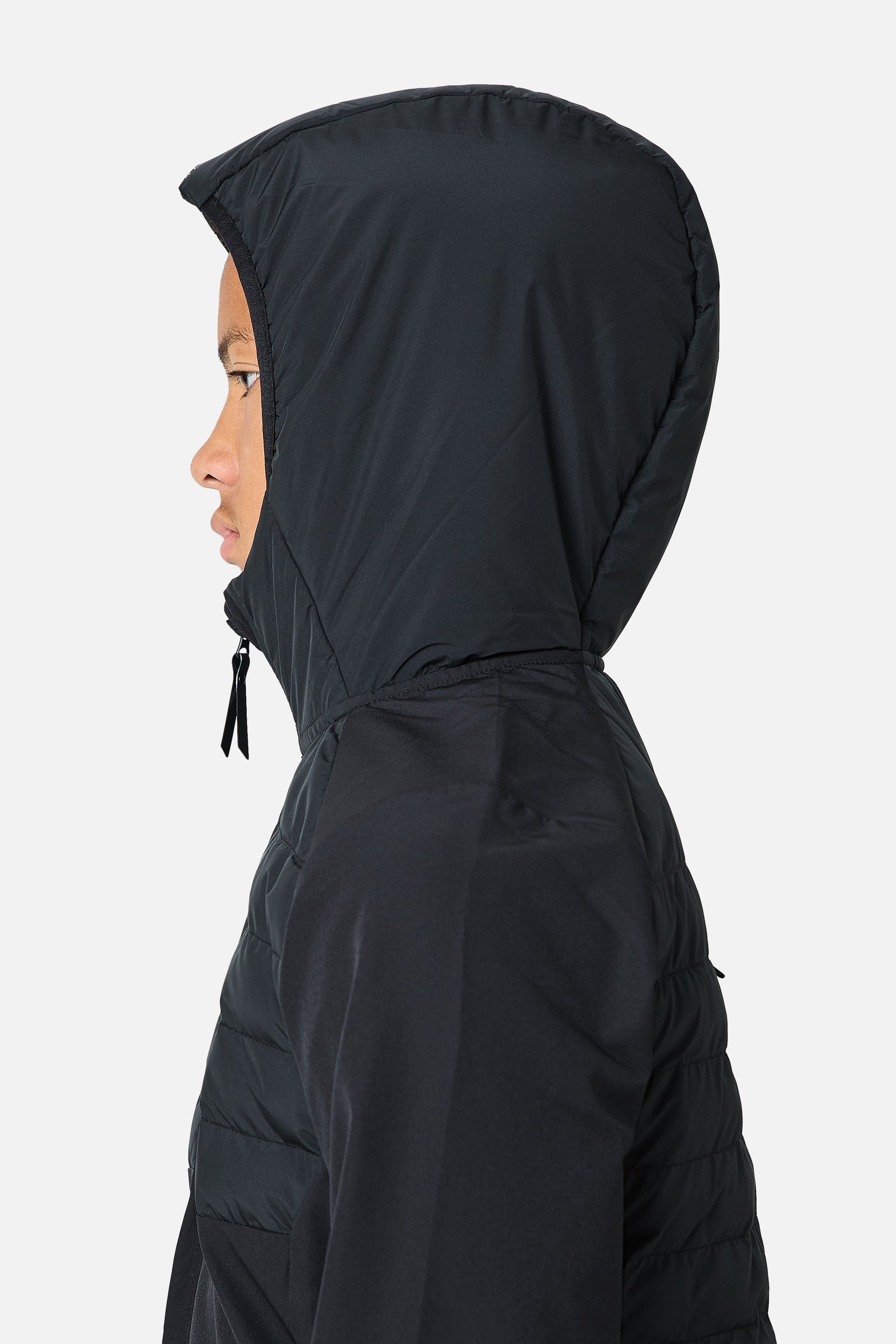 Boys Rhine Insulated Hybrid Jacket - Black