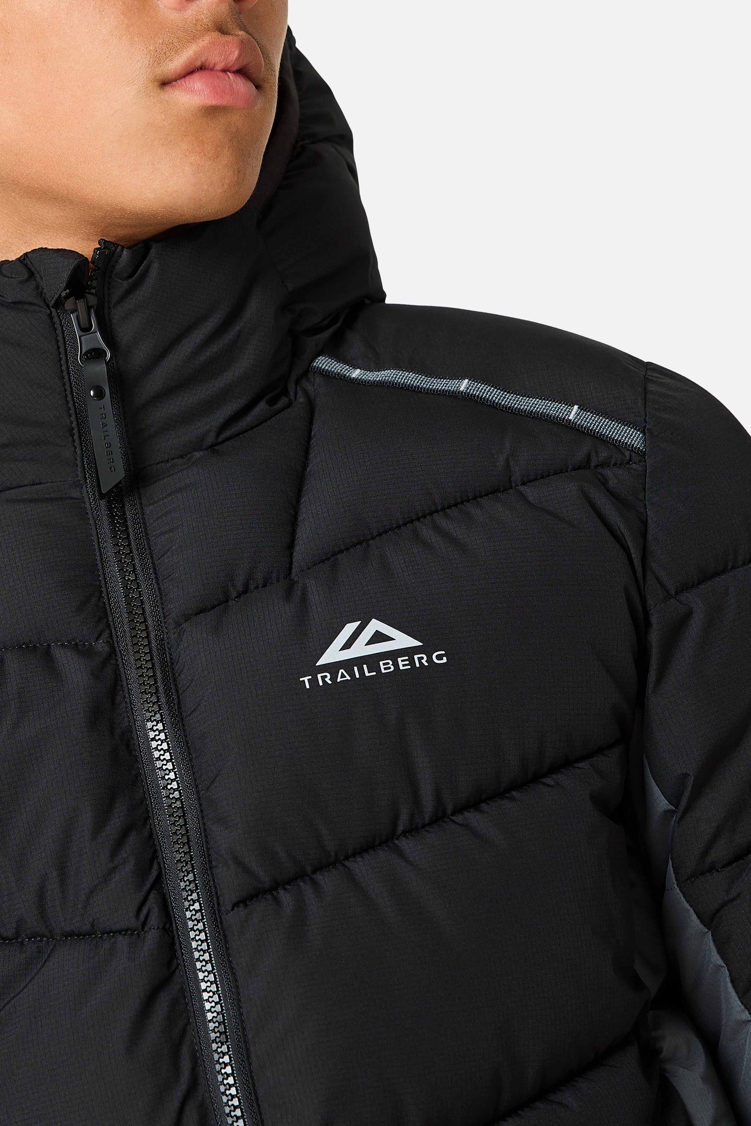 Boys Triathlon Peak Insulated Jacket - Black/Graphite Grey