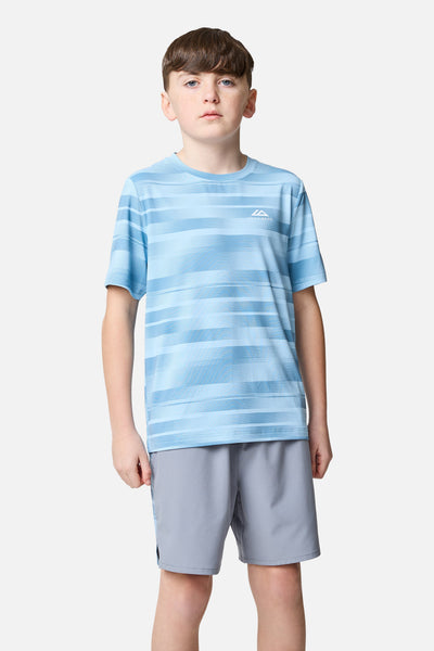 Boys Dimension Tee - Dove Blue / Washed Indigo