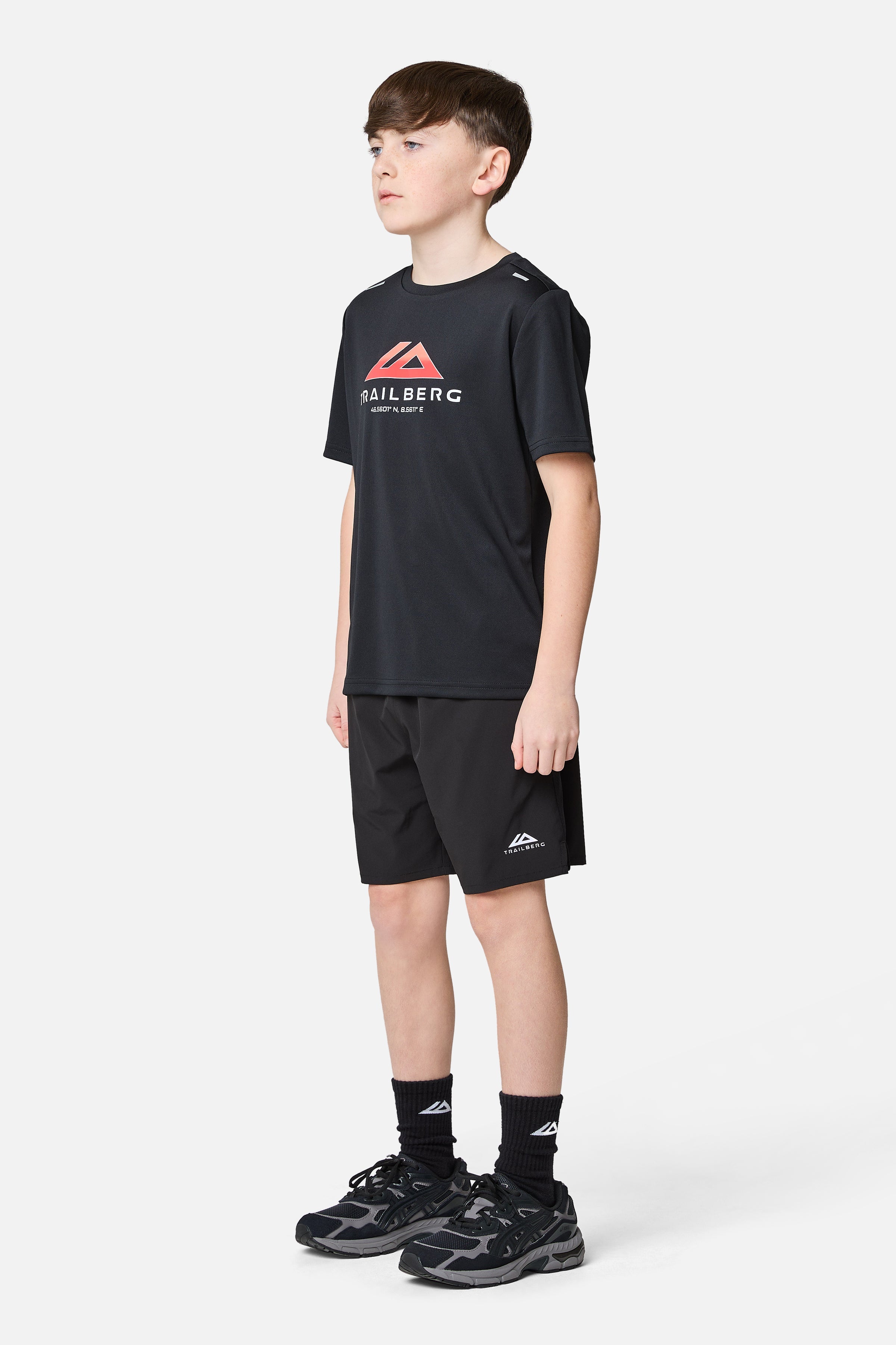 Boys Interval Tee - Black