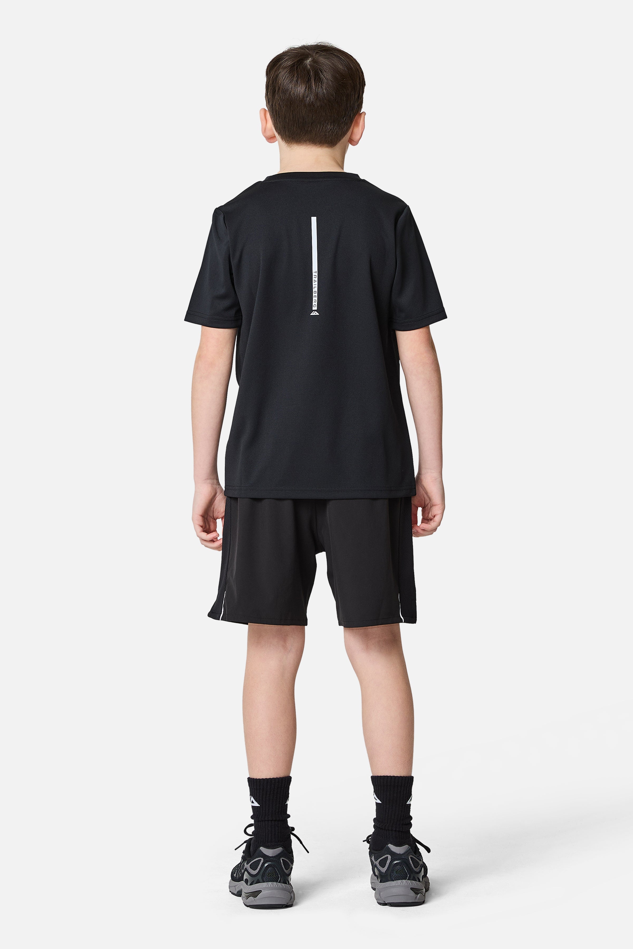 Boys Interval Tee - Black