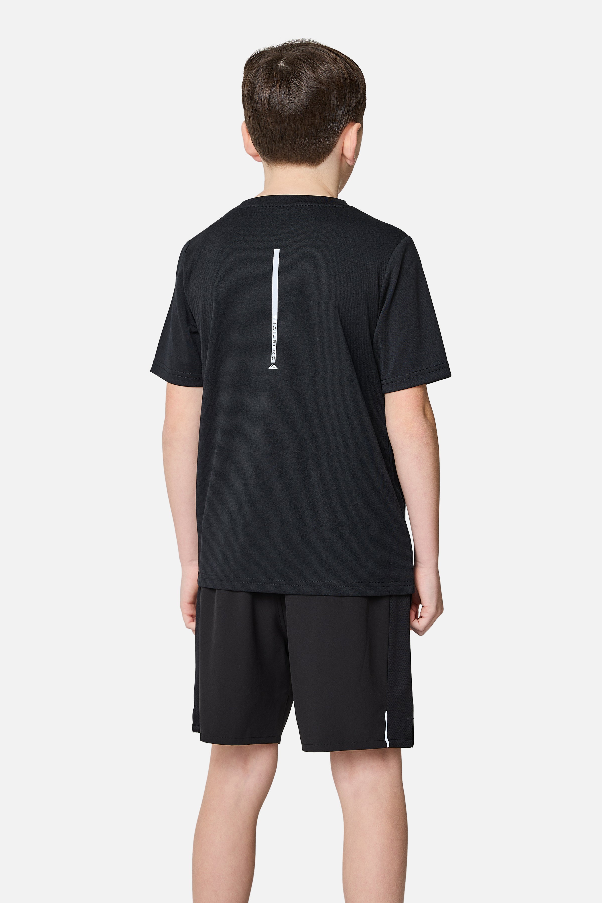 Boys Interval Tee - Black