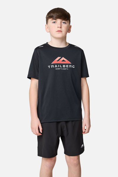 Boys Interval Tee - Black