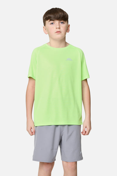 Boys Cloud 2.0 Tee- Neon Lime
