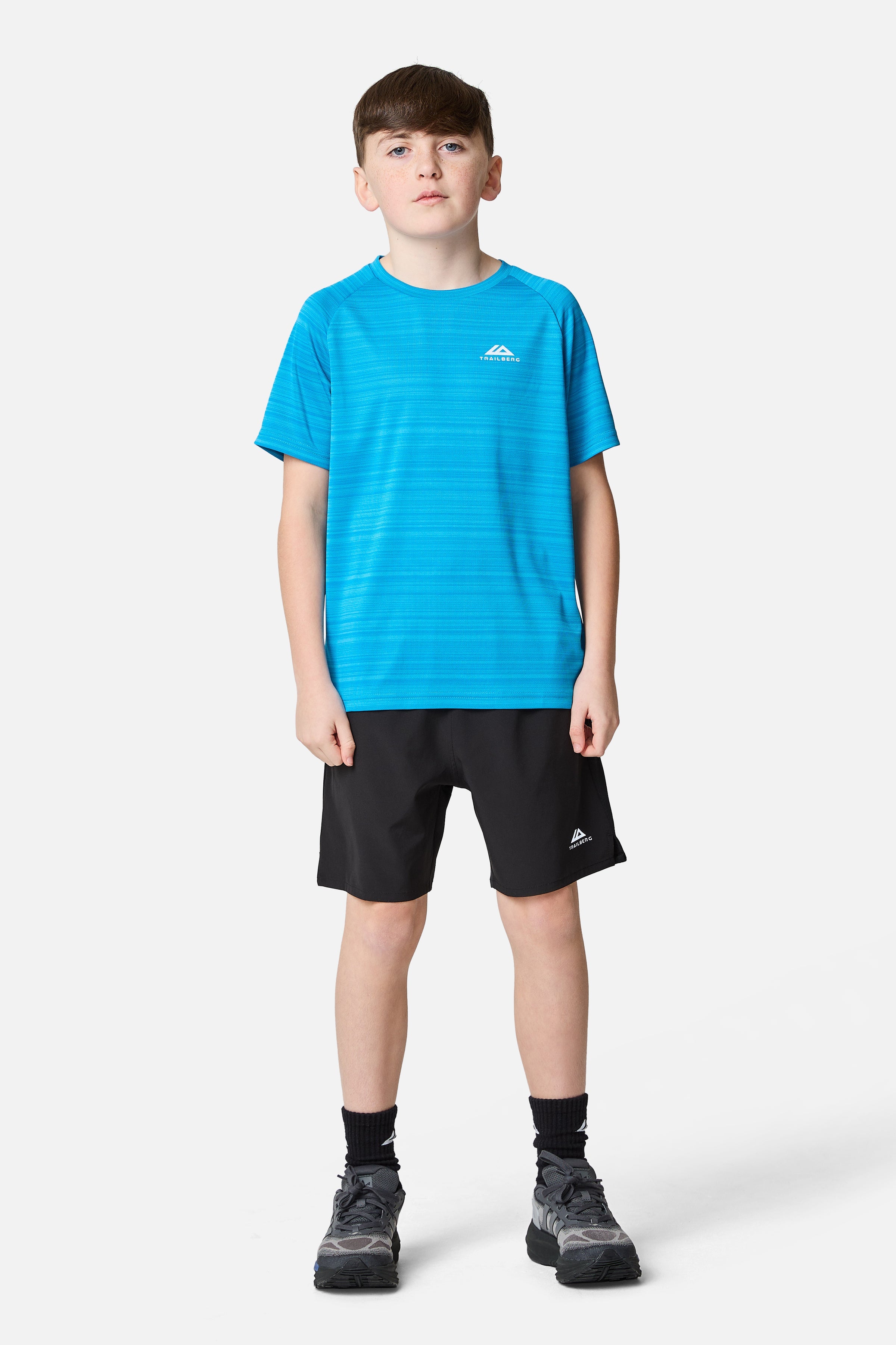 Boys Cloud Tee - Mystic Ocean 26