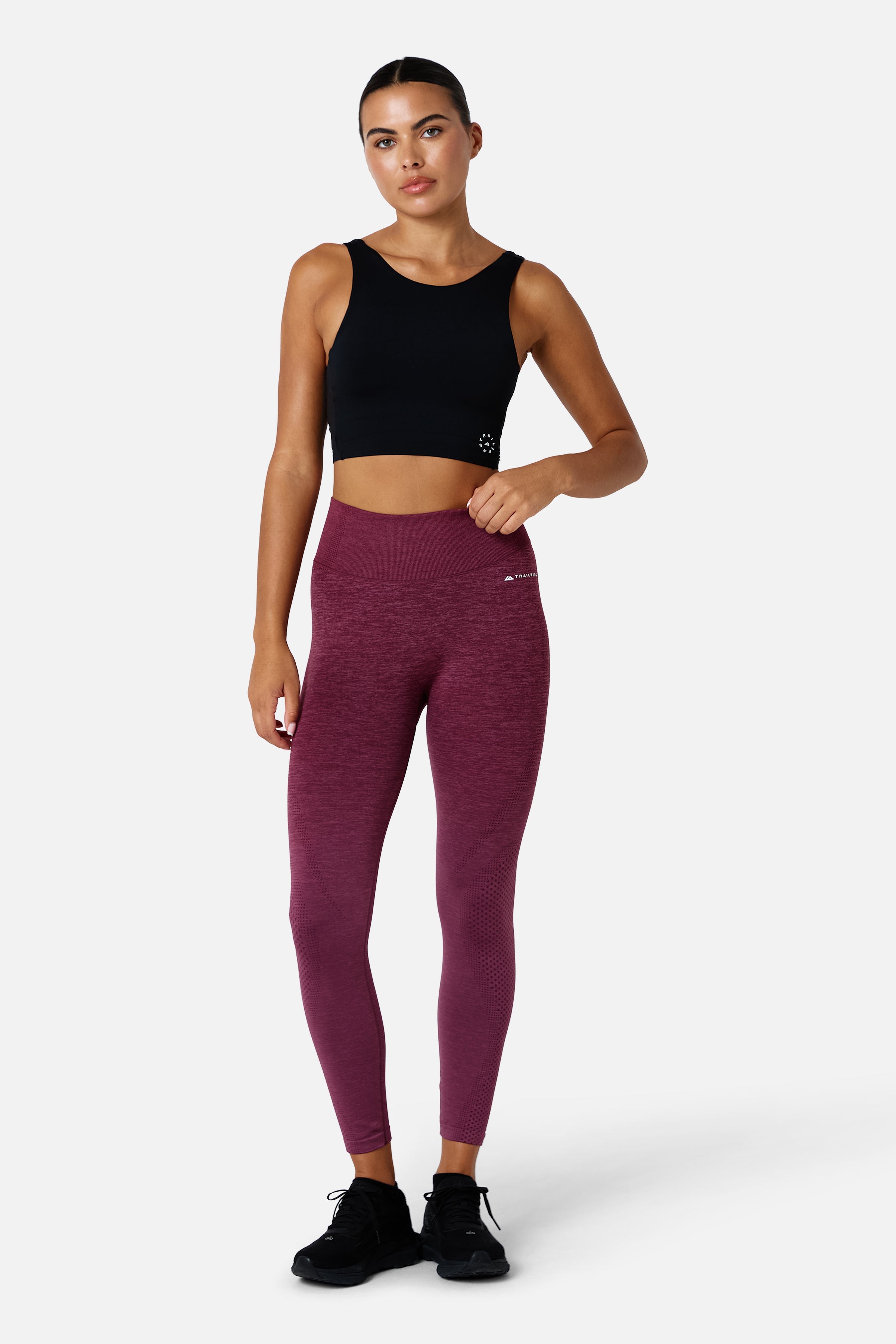 Womens Evocurve Seamless Legging - Mineral Blush