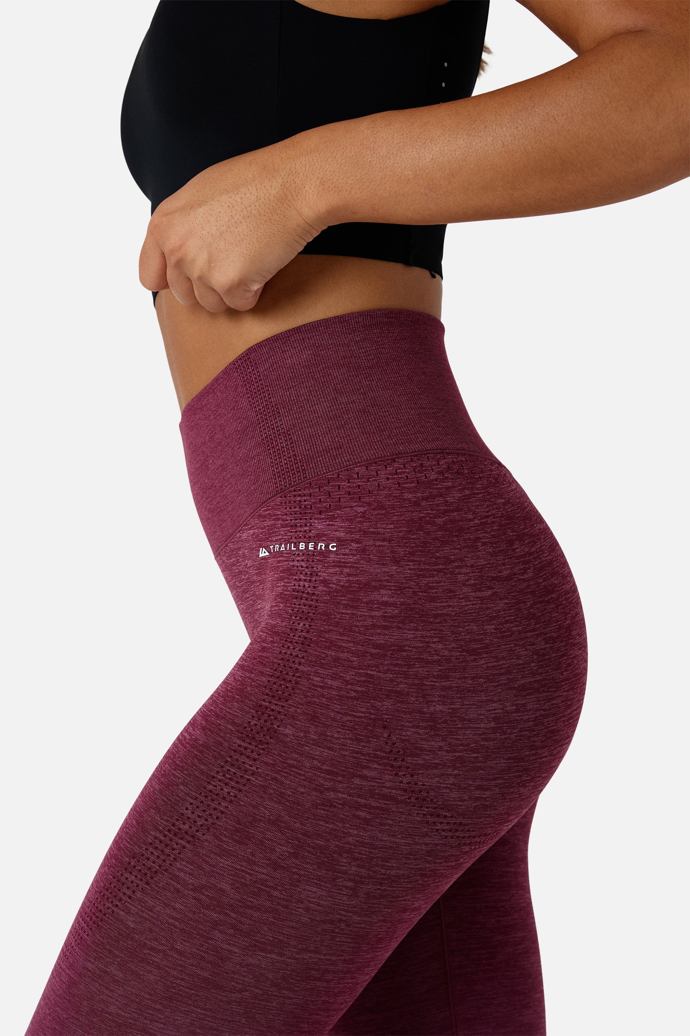 Womens Evocurve Seamless Legging - Mineral Blush