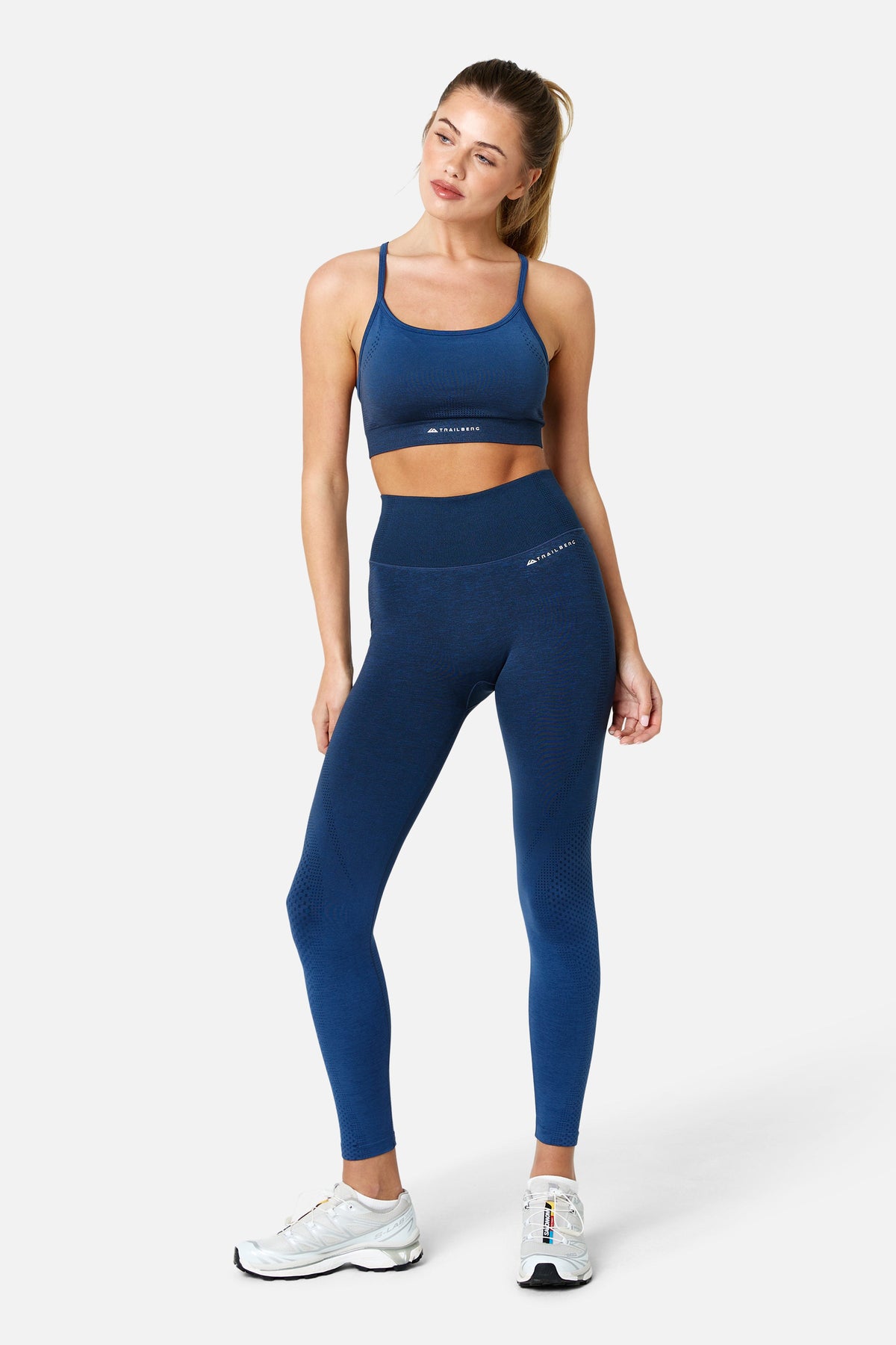 Womens Evocurve Seamless Legging - Storm Blue