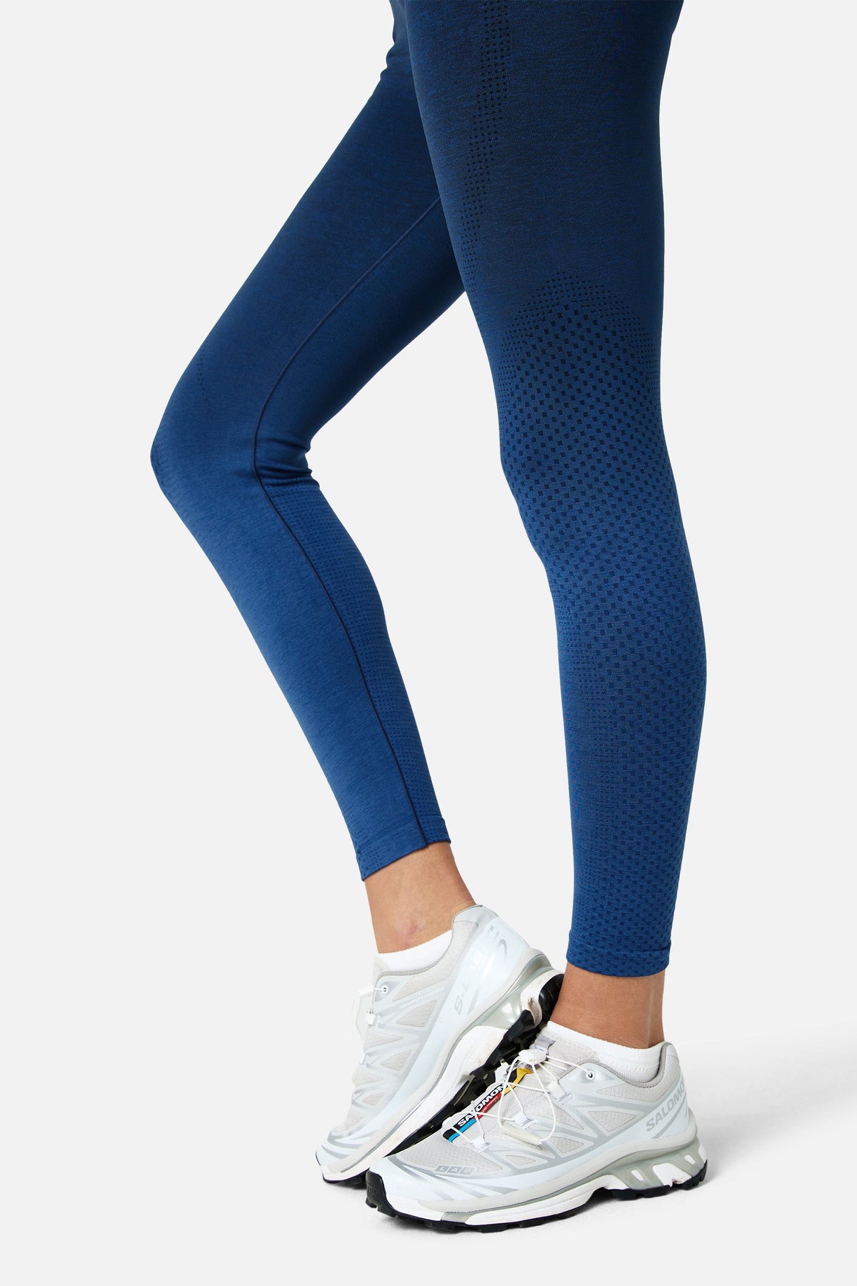 Womens Evocurve Seamless Legging - Storm Blue