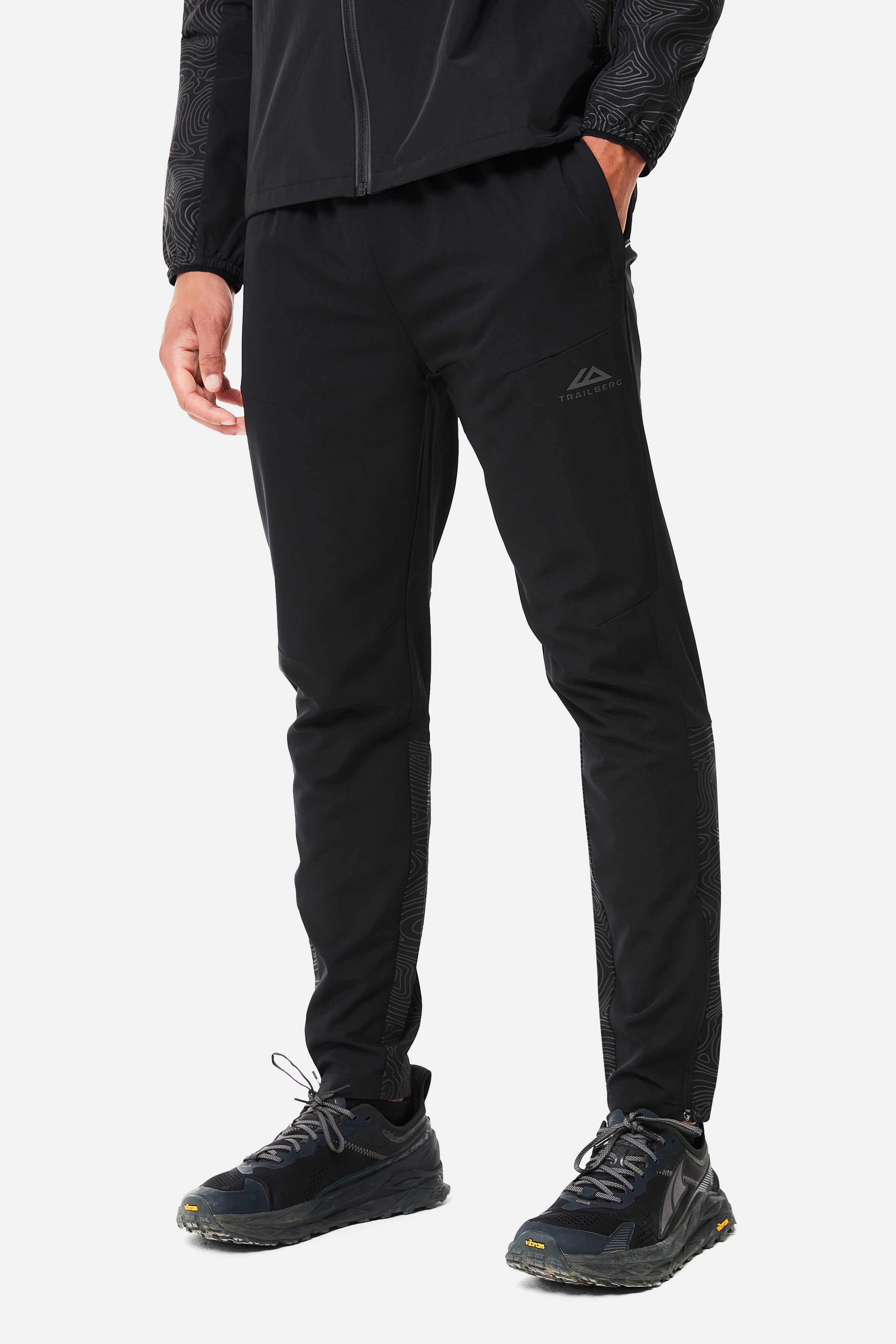 GEO PANT - BLACK