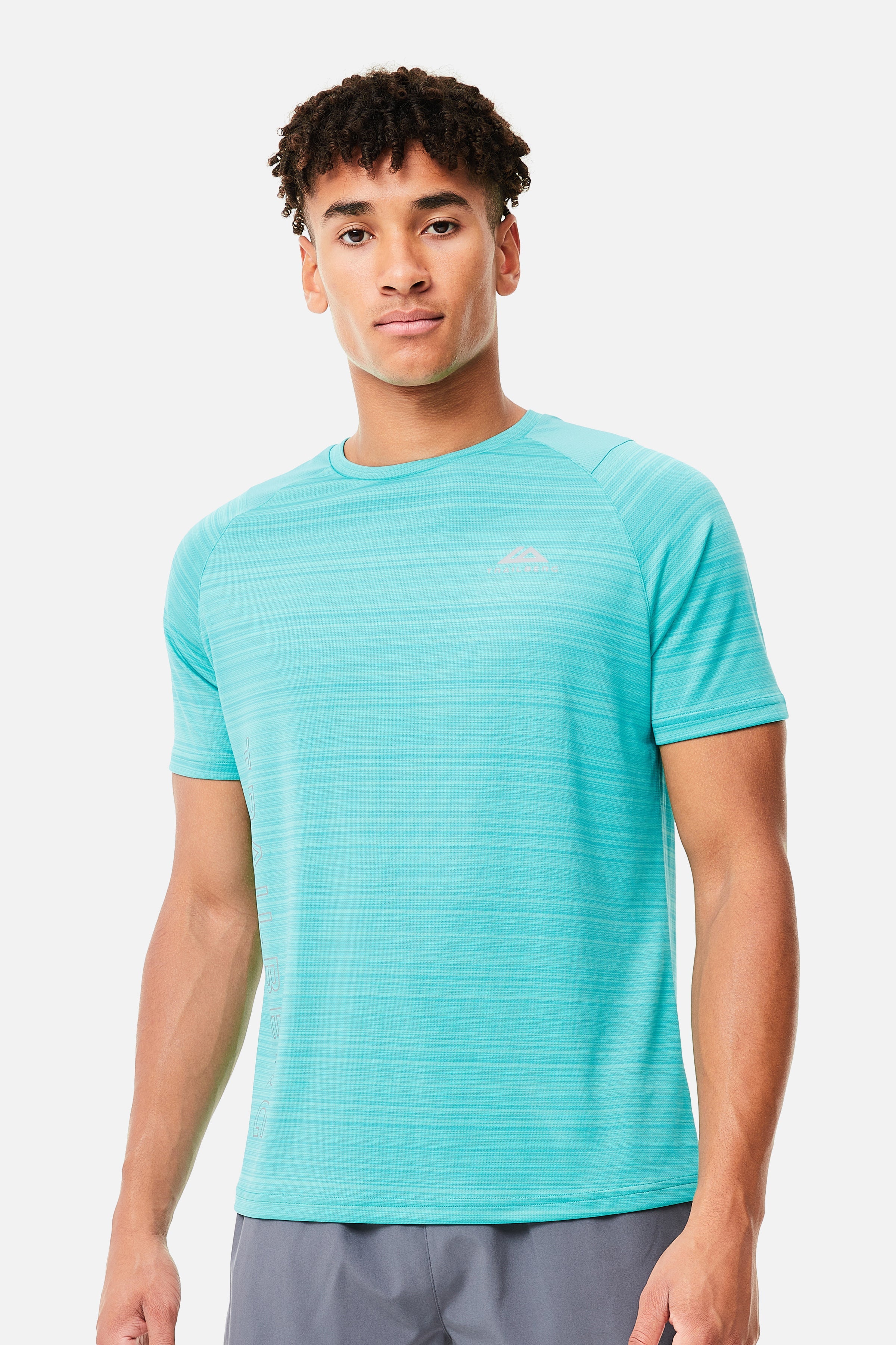 TRIATHLON TEE - TURQUOISE