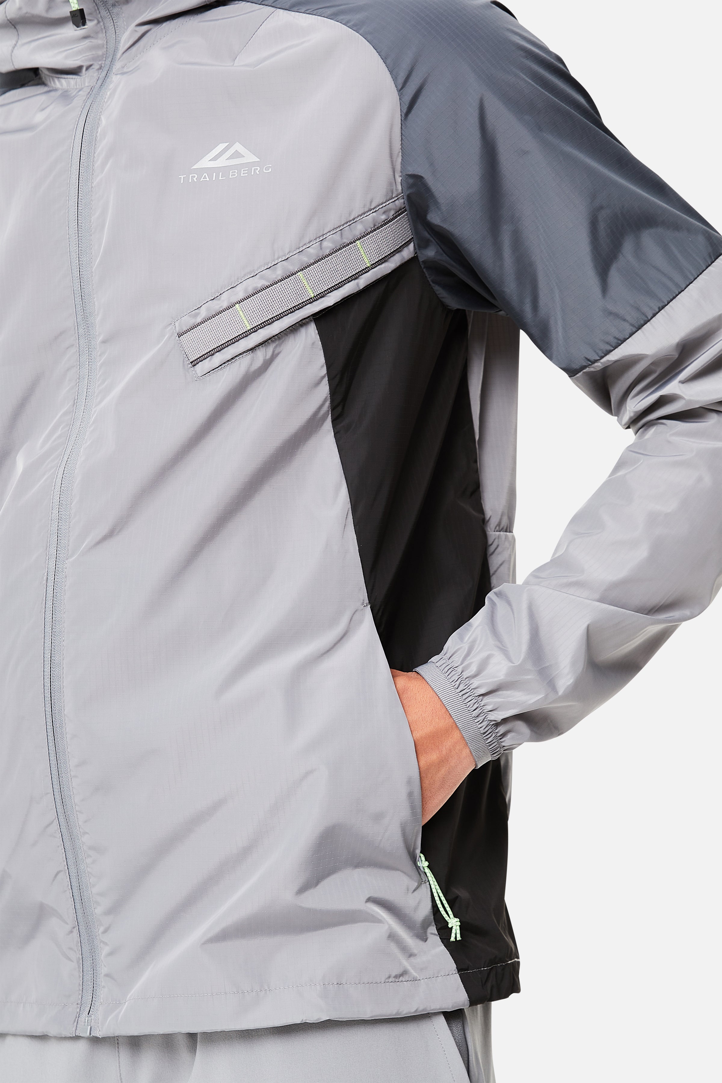 TRIATHLON 3.0 WINDBREAKER - GREY/BLACK