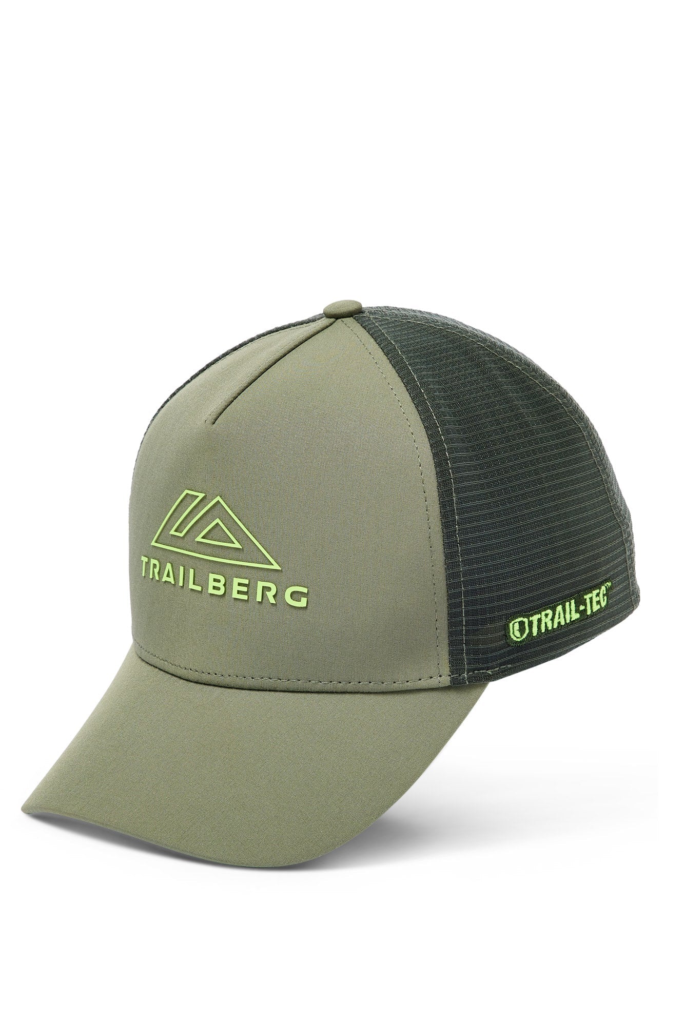 RIDGE TRUCKER CAP - AGAVE/NEON LIME