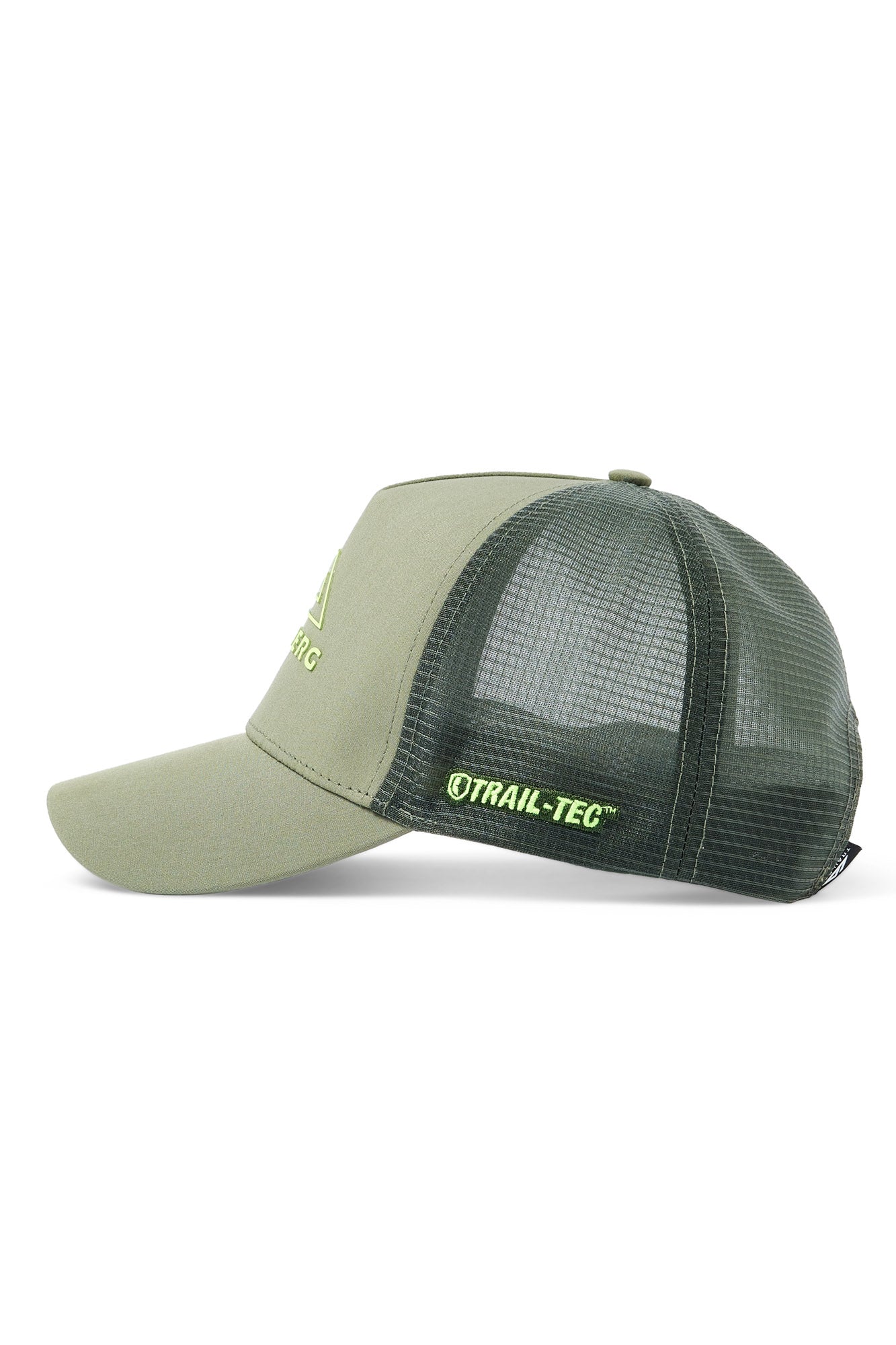 RIDGE TRUCKER CAP - AGAVE/NEON LIME