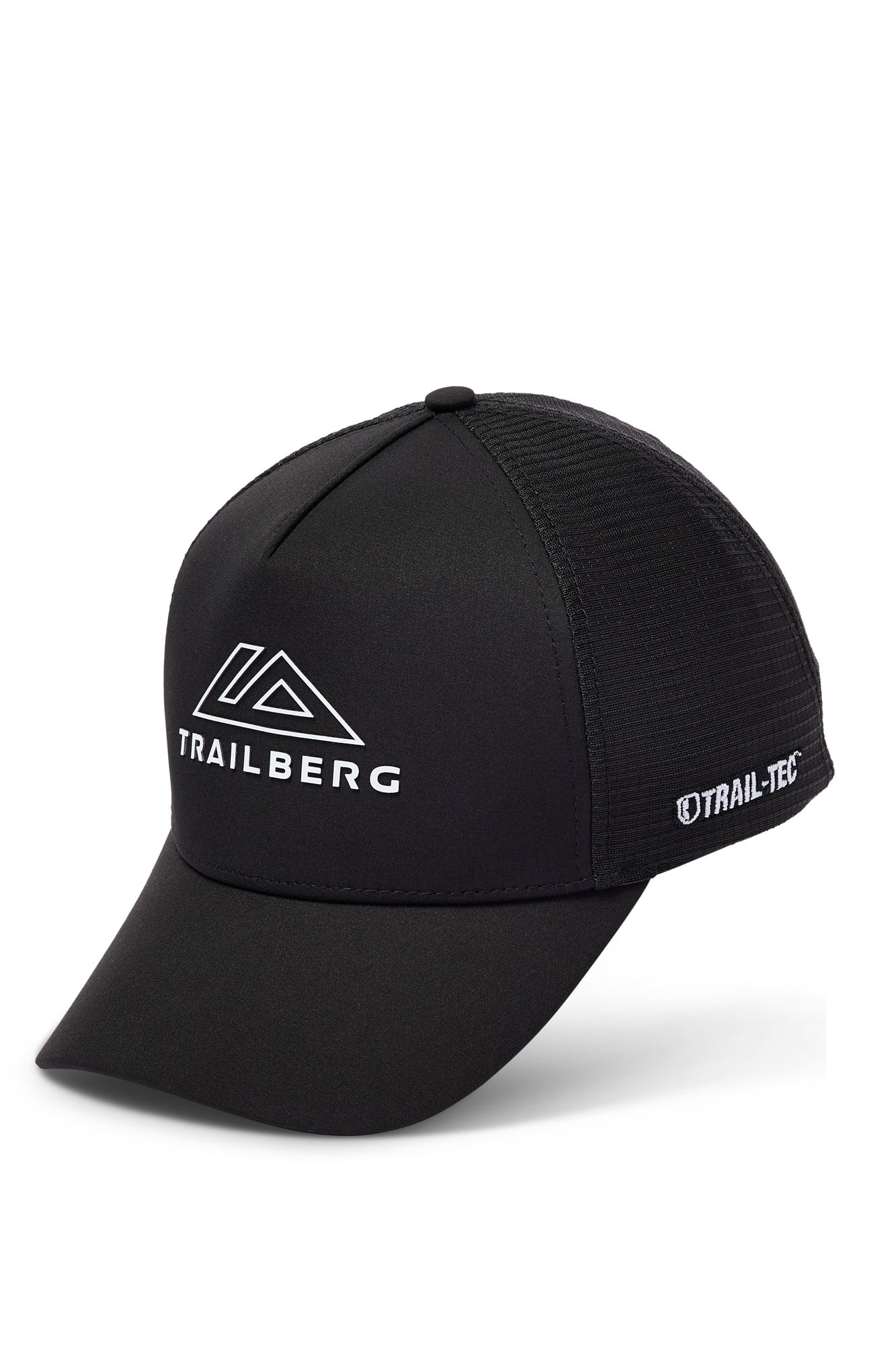 RIDGE TRUCKER CAP - BLACK/WHITE