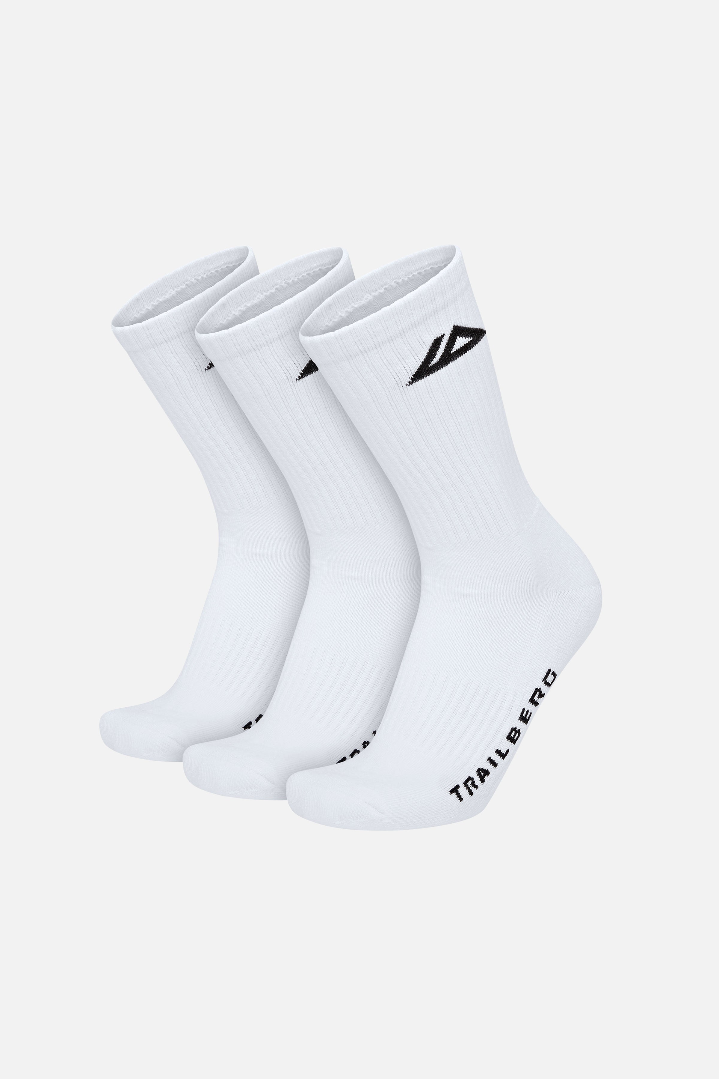 Underpin 3 Pack Sock - White