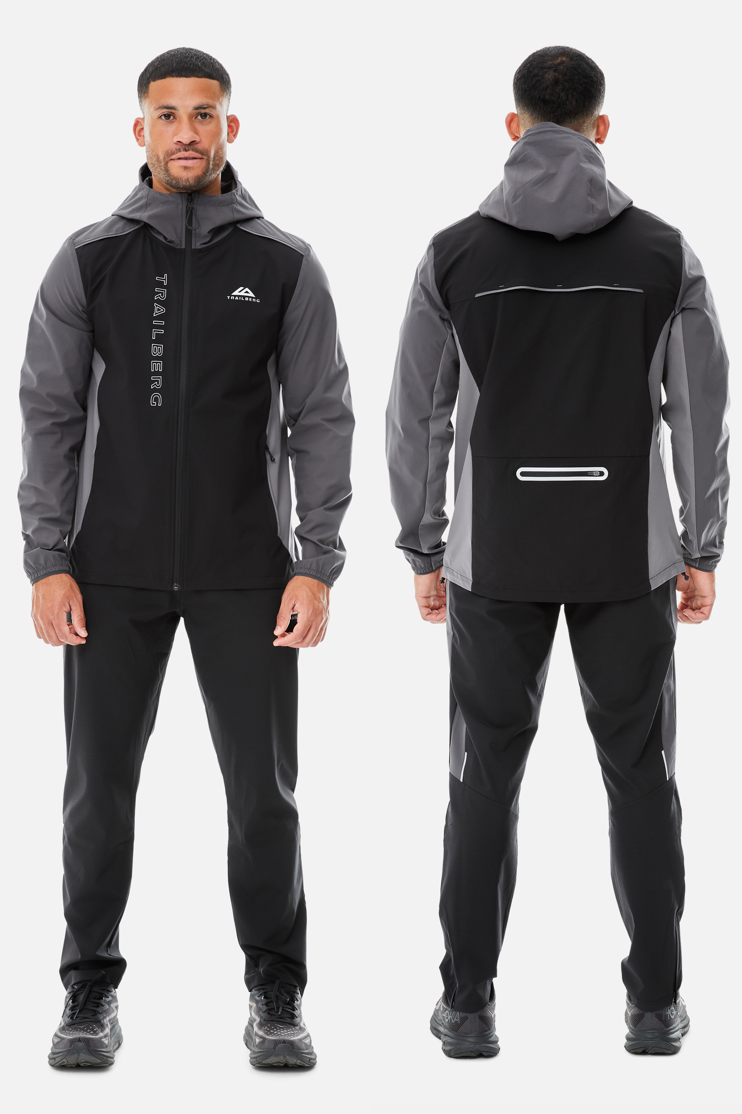 AW25 Cloud Tracksuit - Black/Volcano Grey