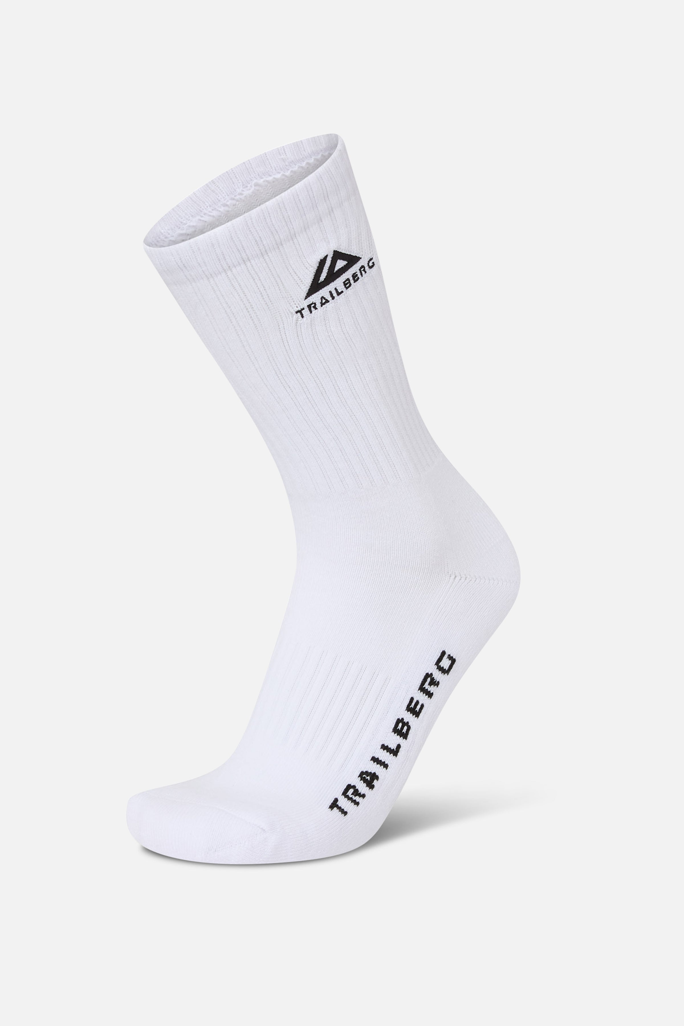 Edgebound 6 Pack Sock - White